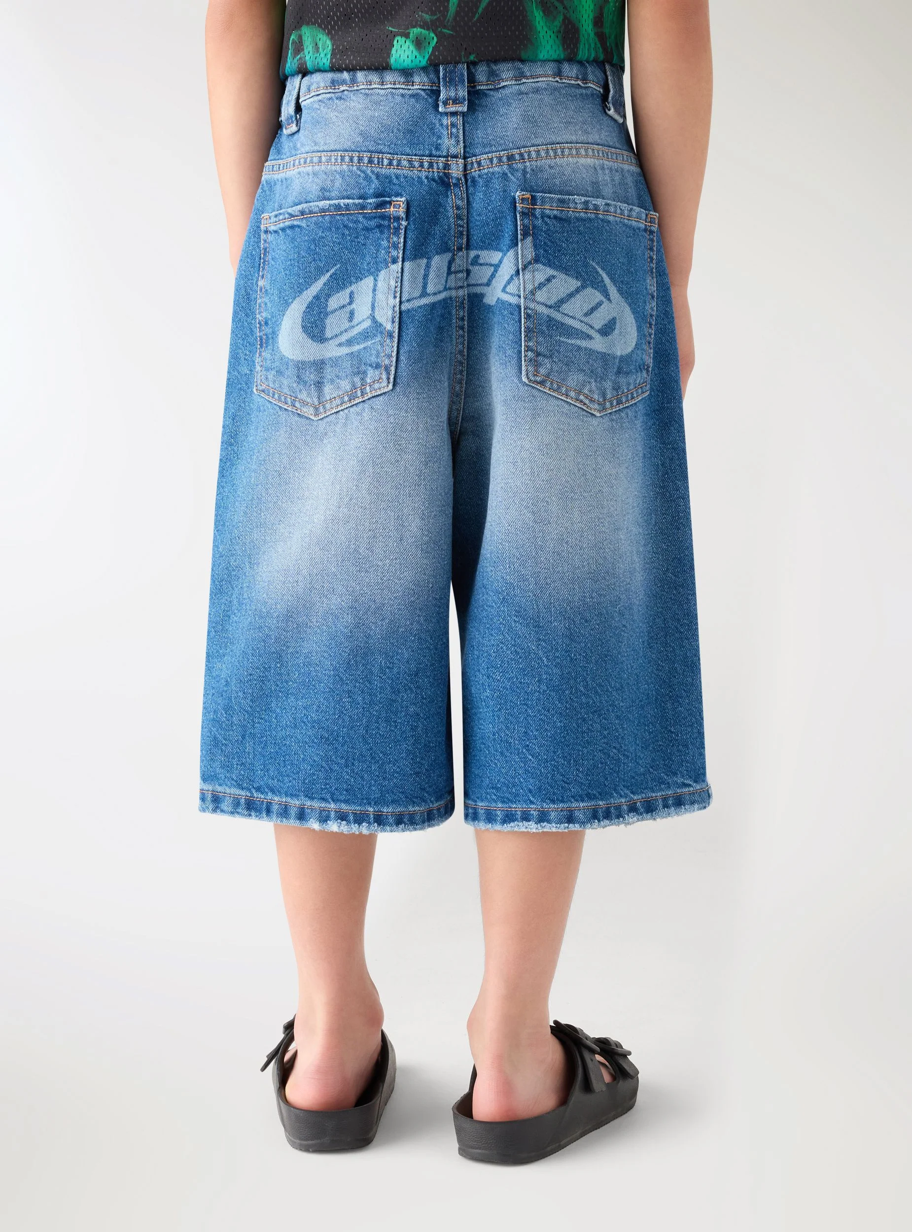 Pantalone Jeans Corto Fantasia - Image 2