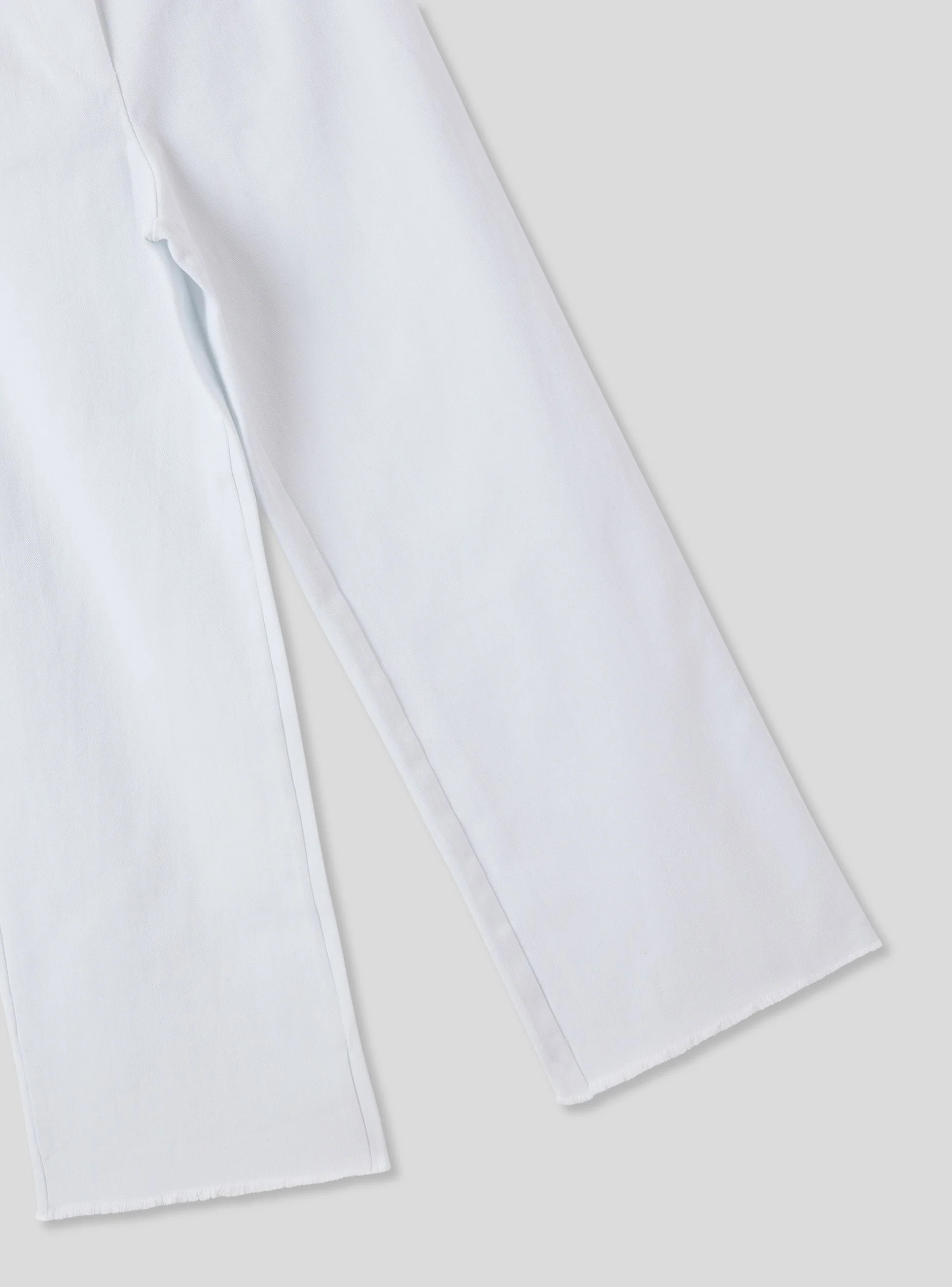 Pantaloni a zampa tinta unita - Image 5