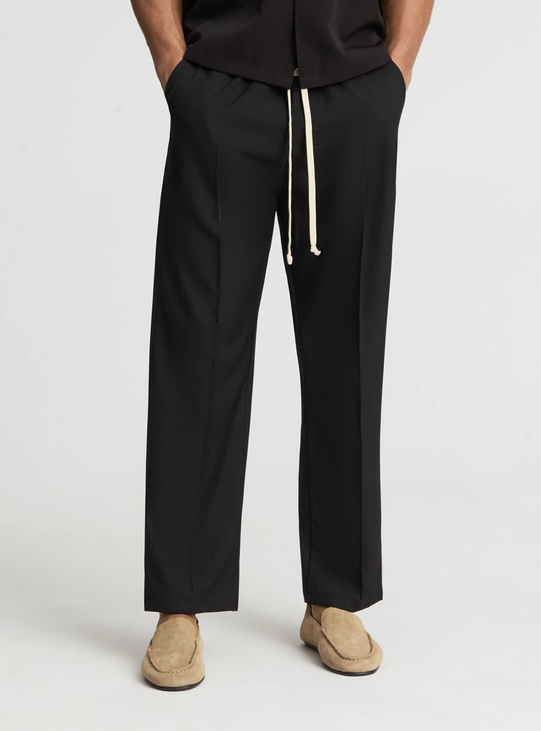 Pantaloni ampi con coulisse - Image 2