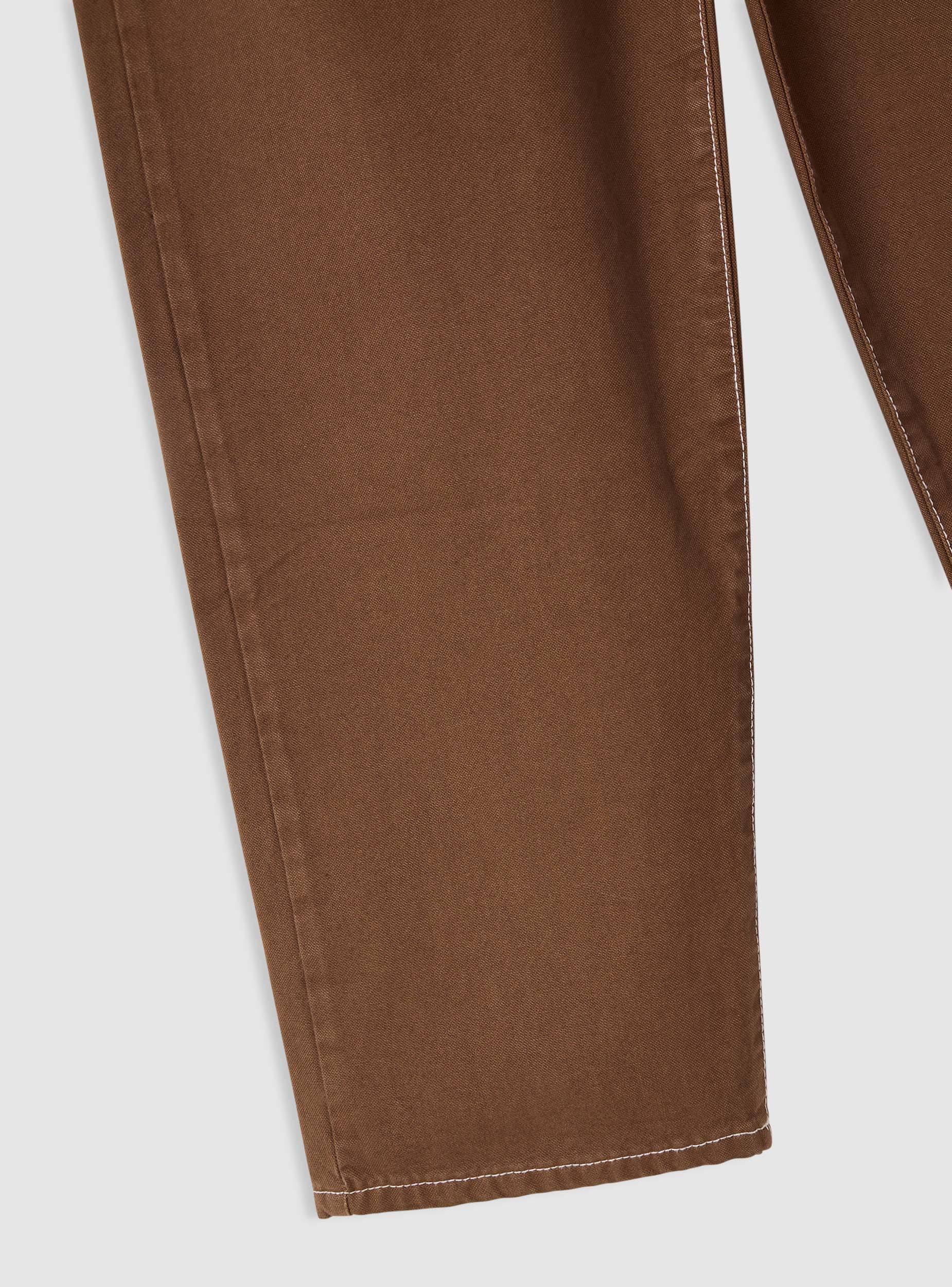 Pantaloni baggy a cinque tasche tinta unita - Image 6