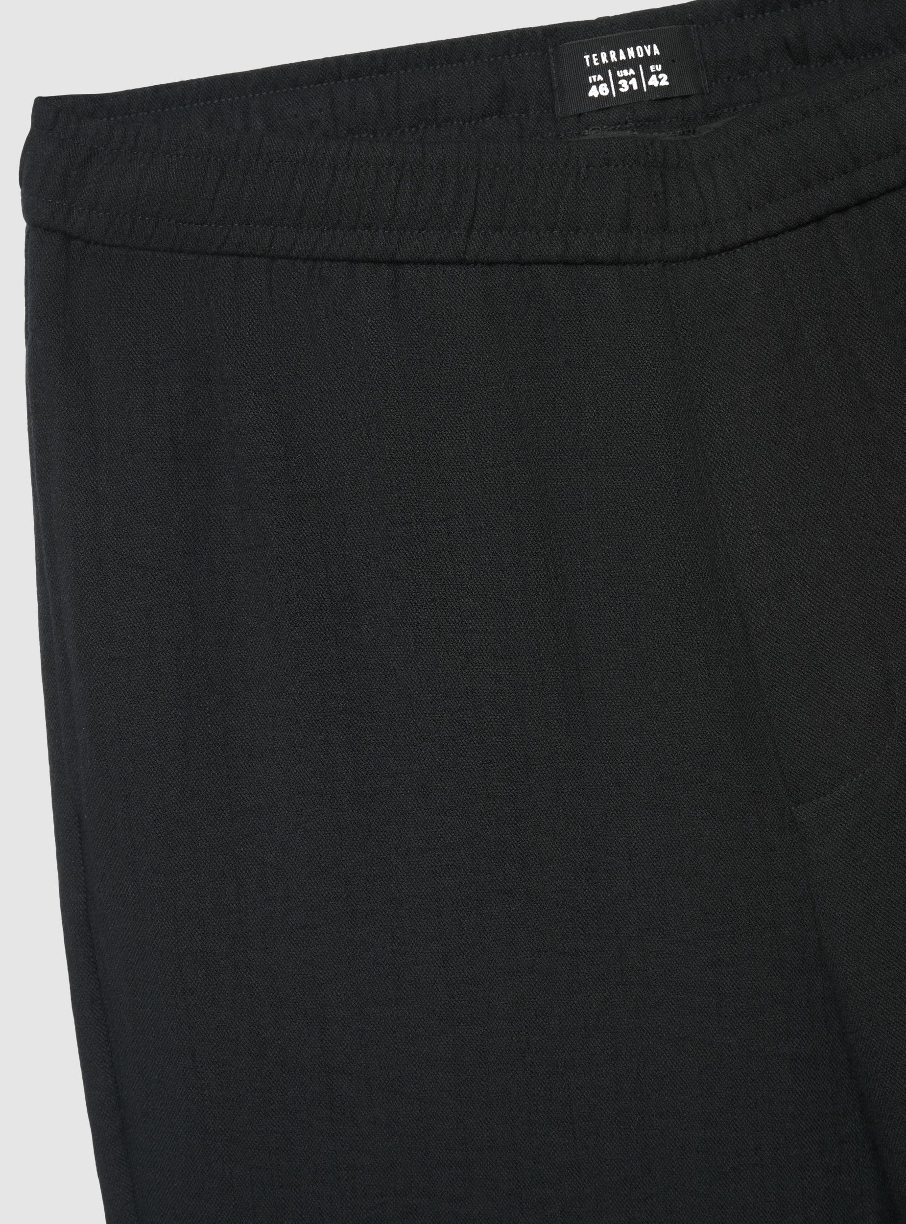Pantaloni baggy a tinta unita - Image 6