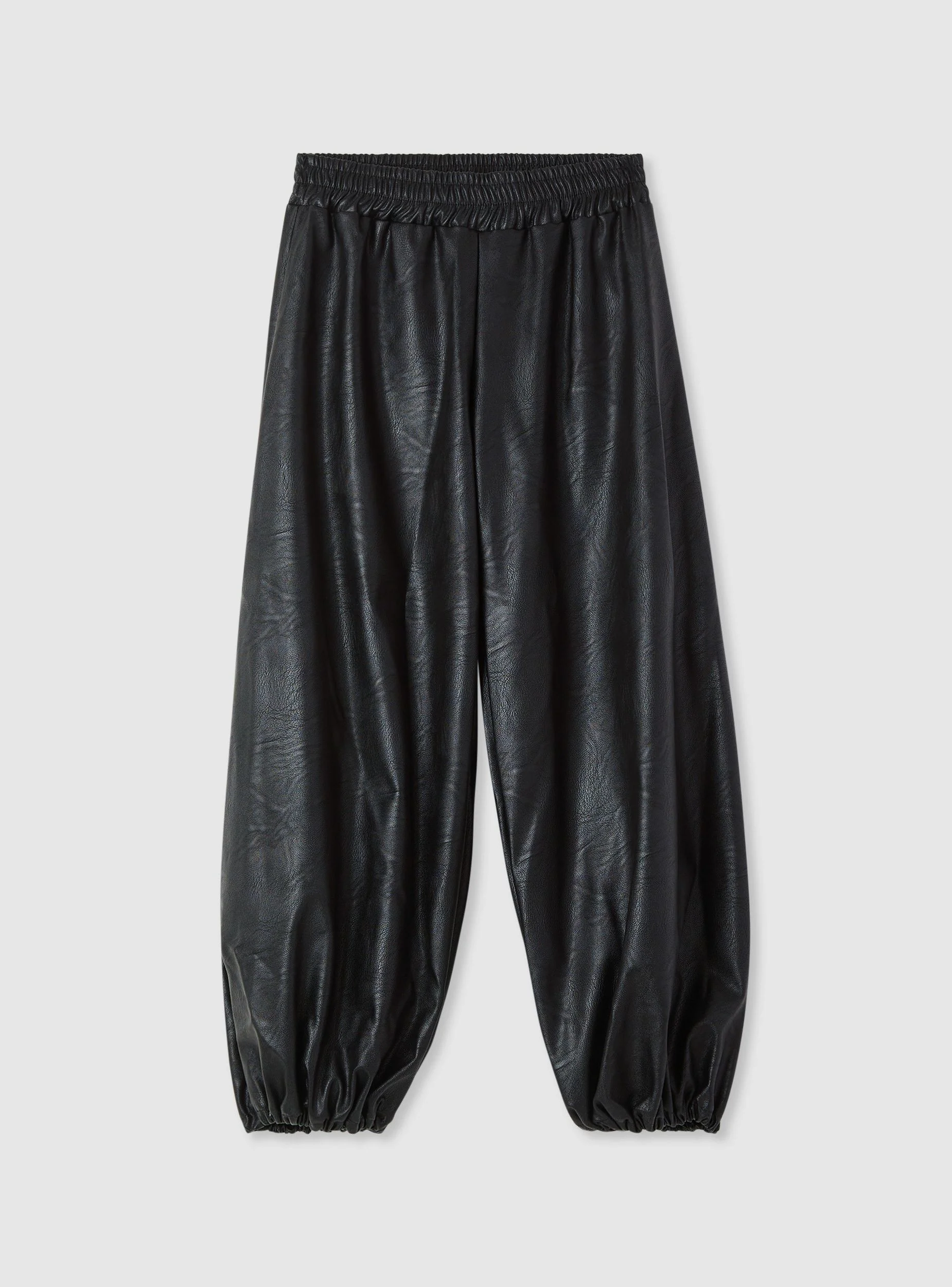 Pantaloni baggy in similpelle - Image 4