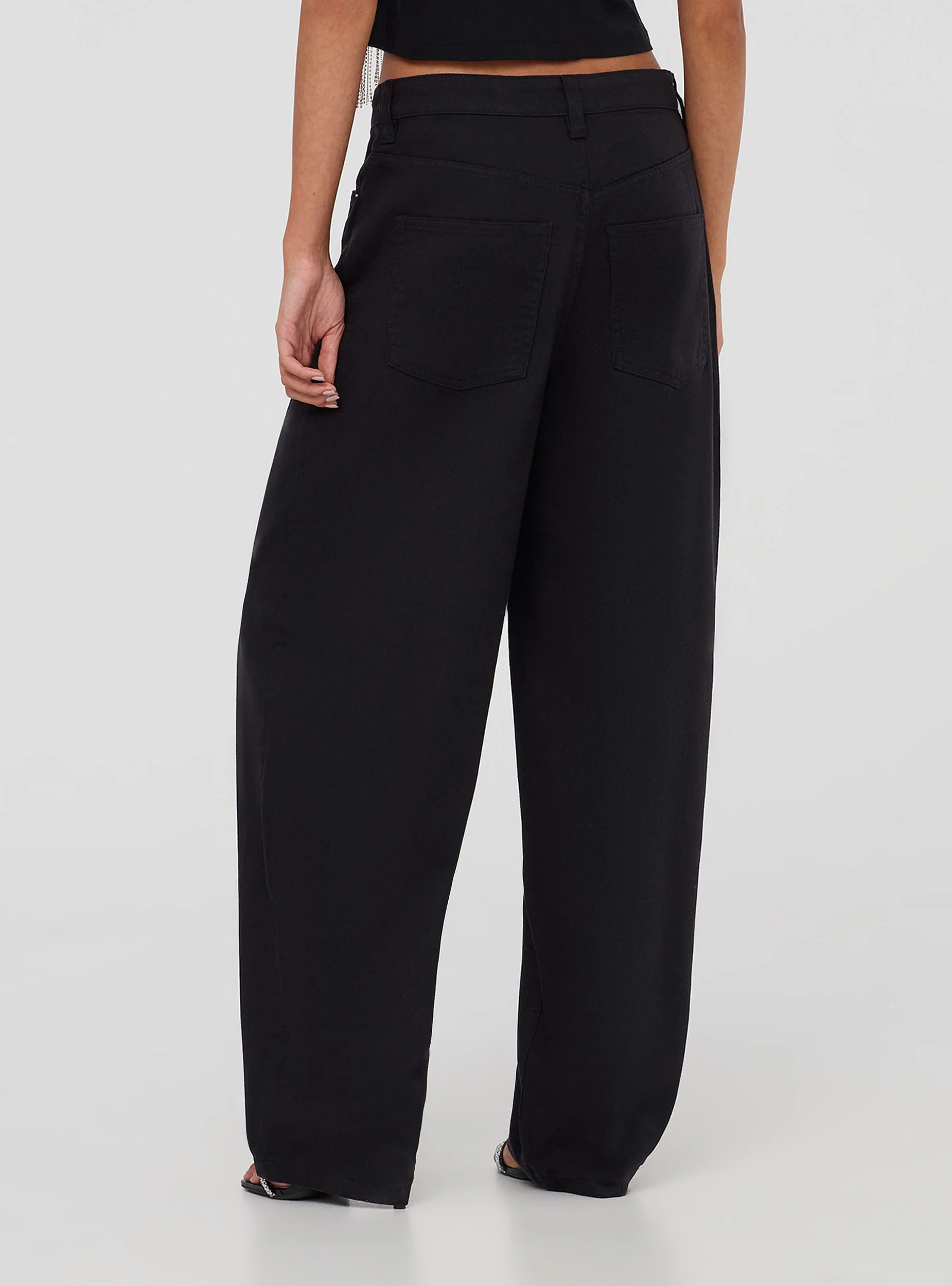Pantaloni balloon cinque tasche