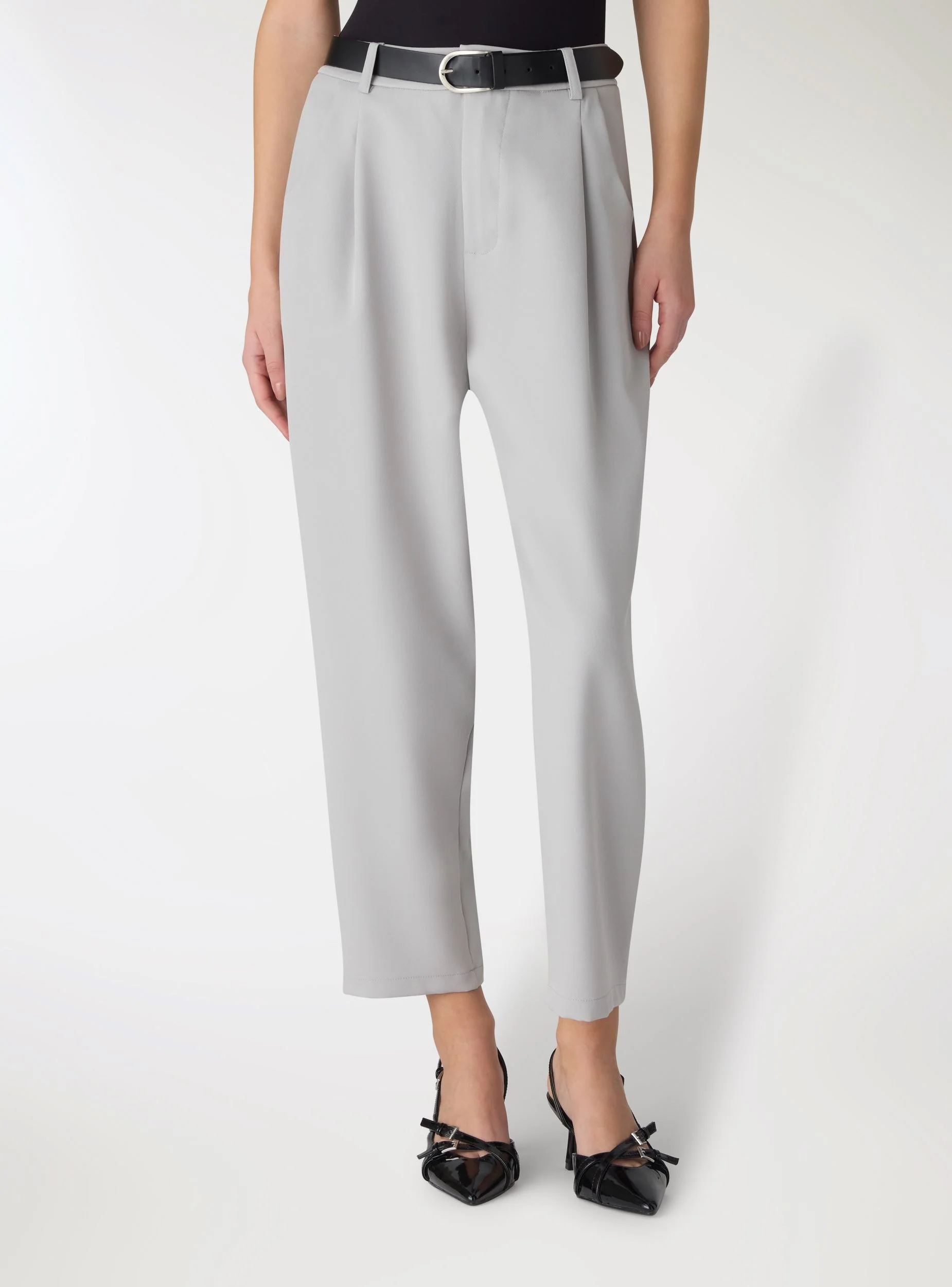 Pantaloni balloon con cintura
