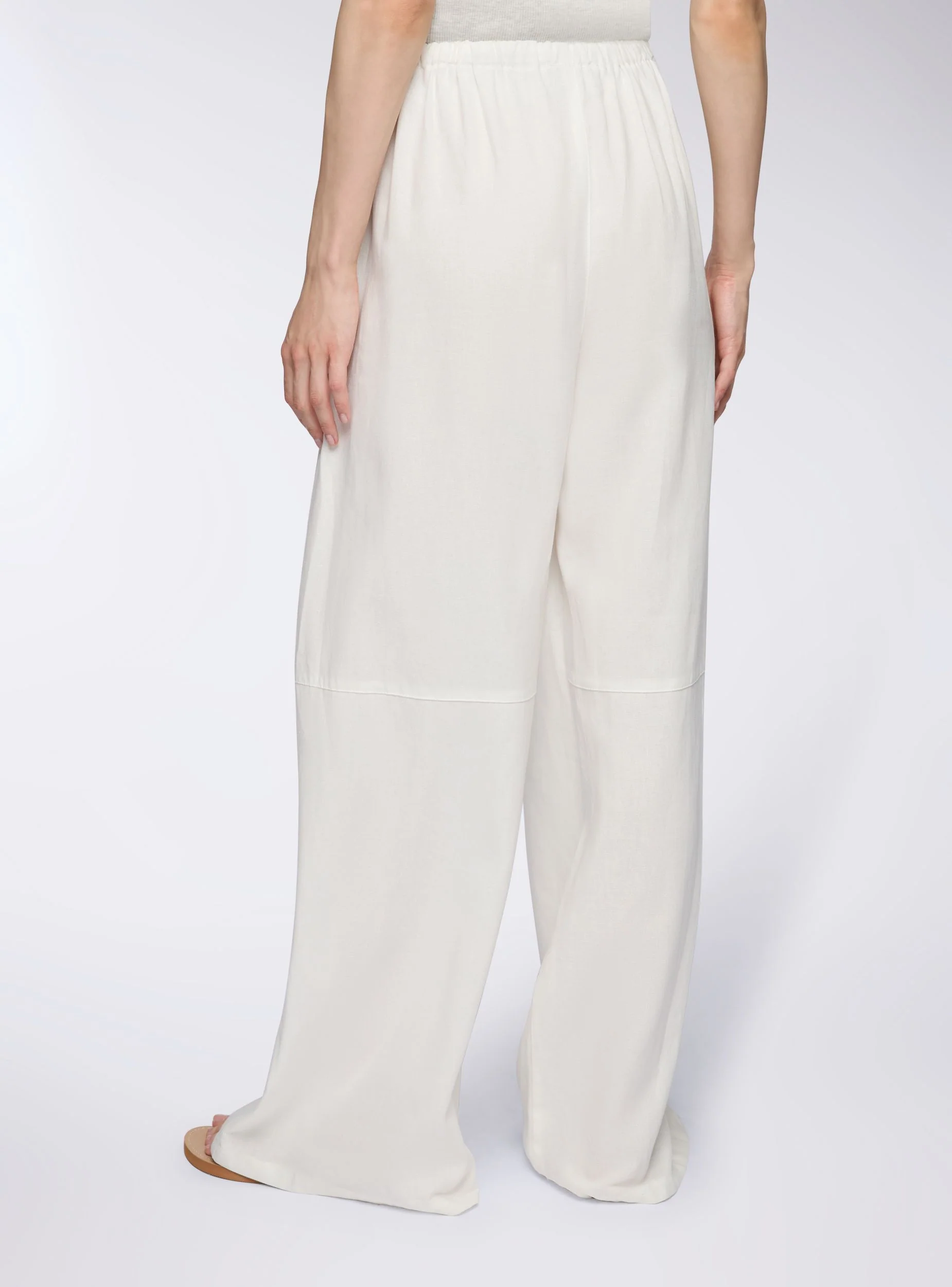 Pantaloni balloon in misto lino - Image 4