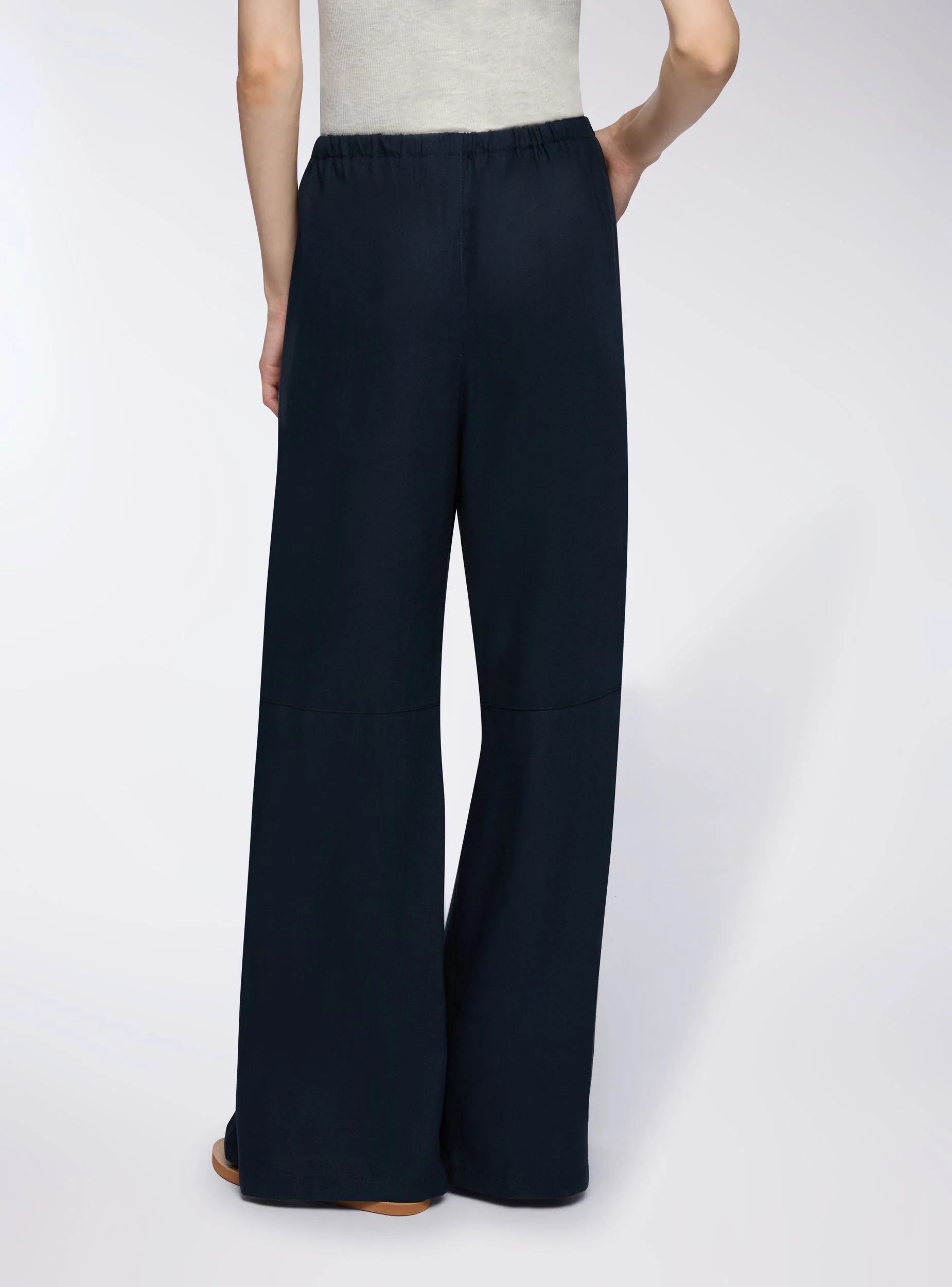 Pantaloni balloon in misto lino - Image 4