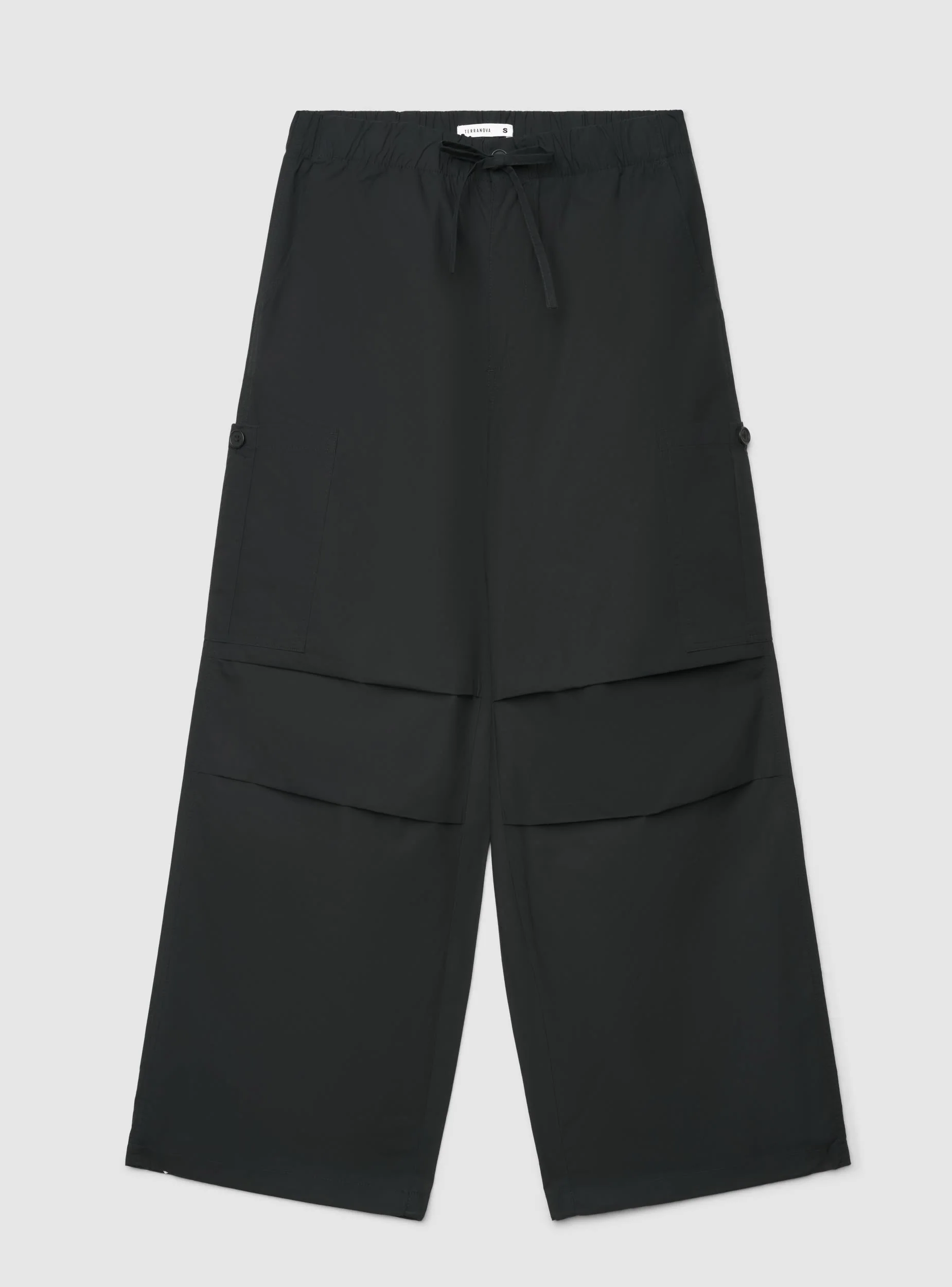 Pantaloni cargo a tinta unita - Image 7