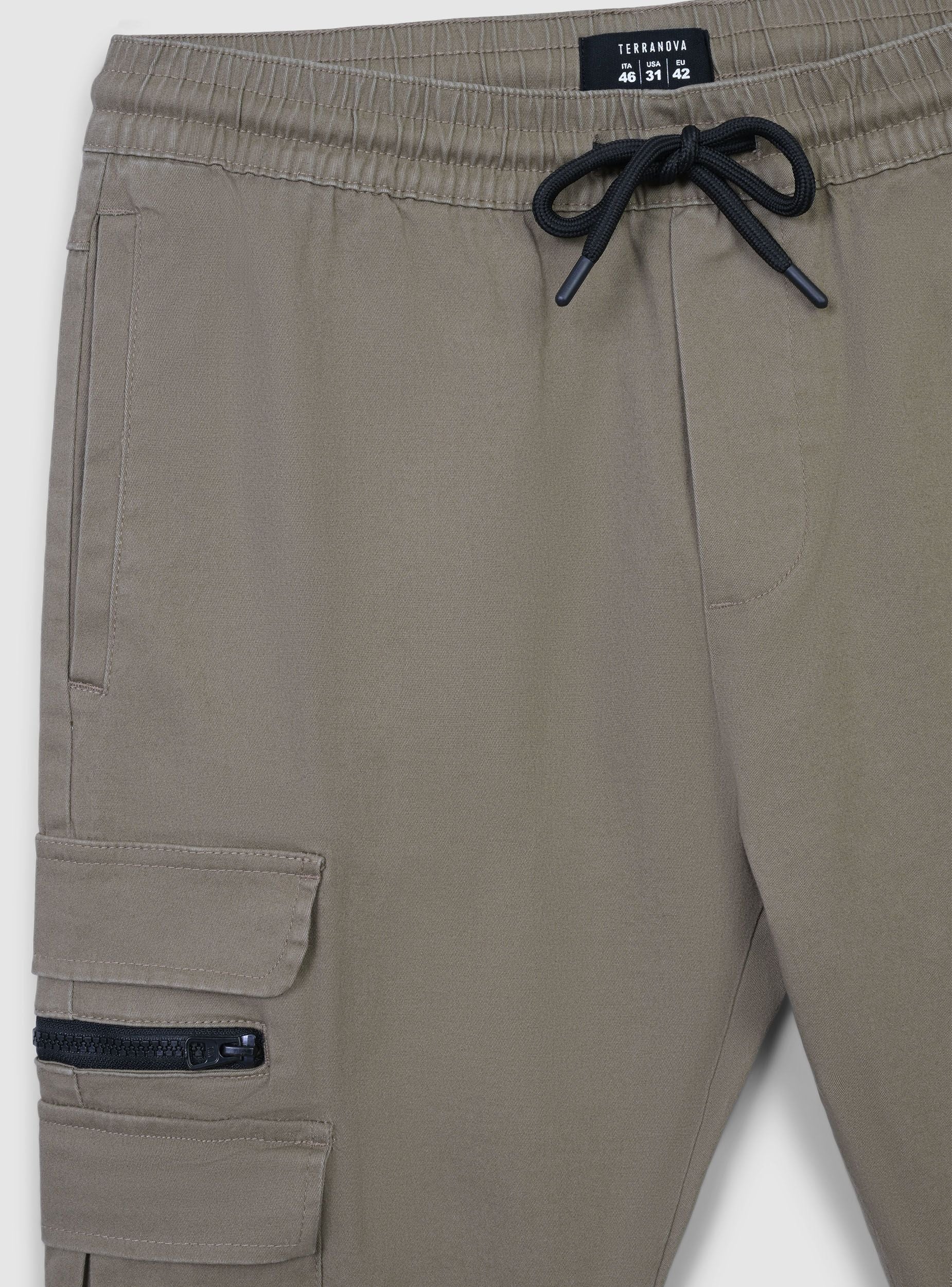Pantaloni cargo con coulisse - Image 5