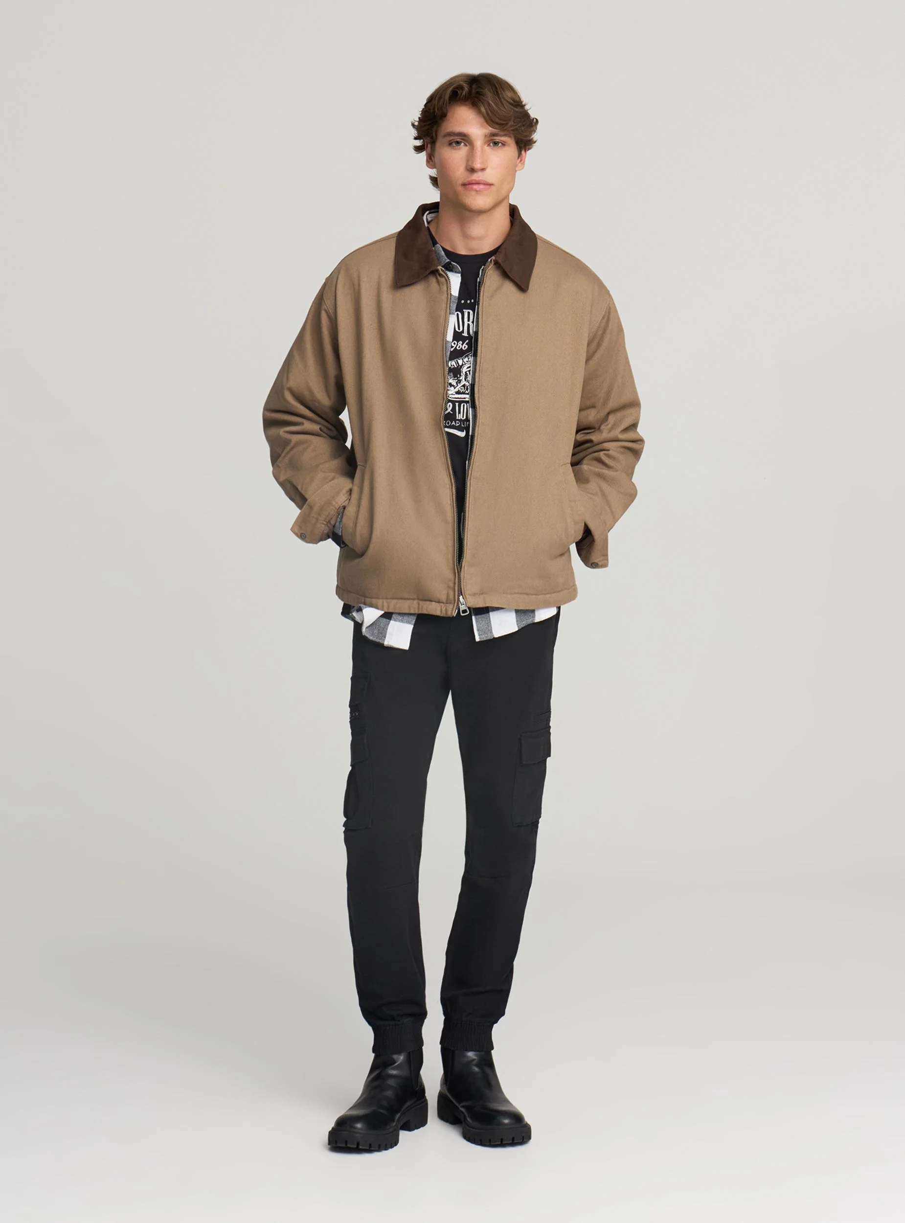 Pantaloni cargo con coulisse - Image 2