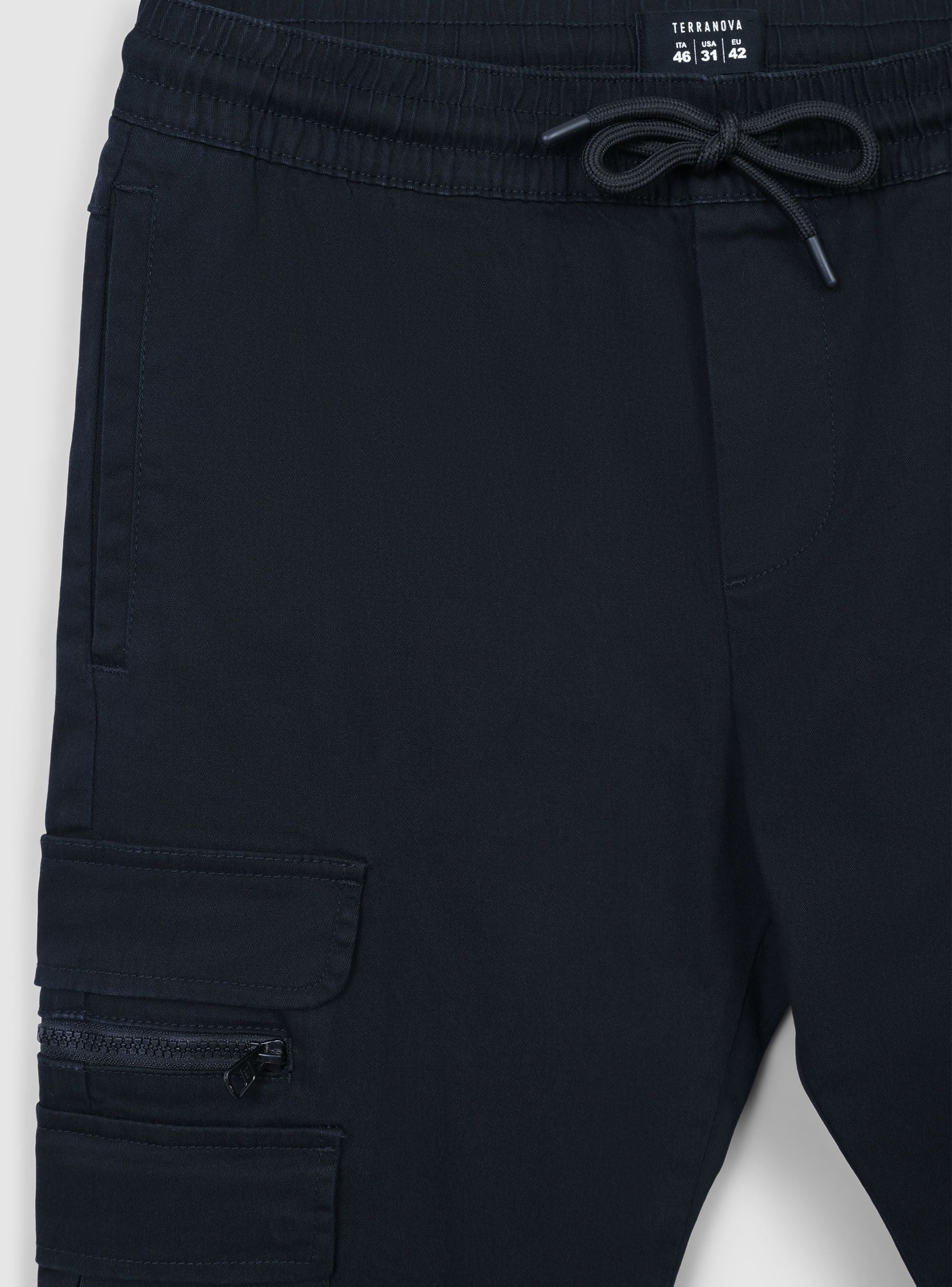 Pantaloni cargo con coulisse - Image 6