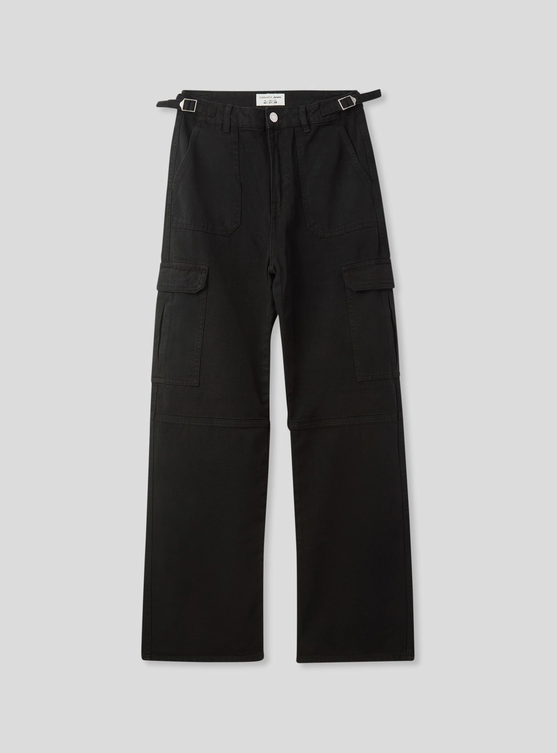 Pantaloni cargo con fascette regolabili - Image 5