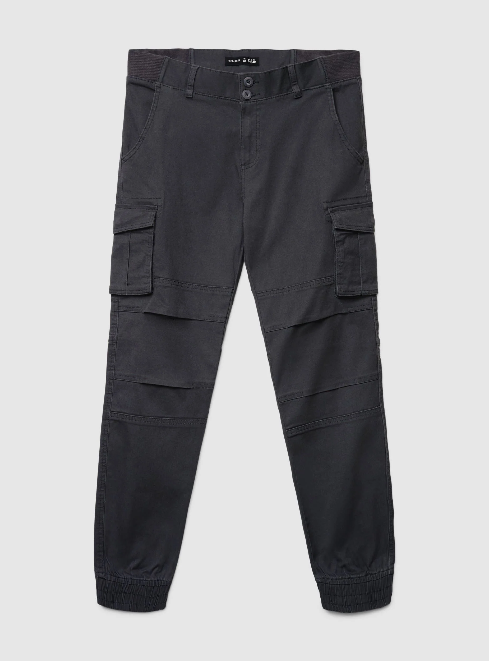 Pantaloni cargo con polsini - Image 5