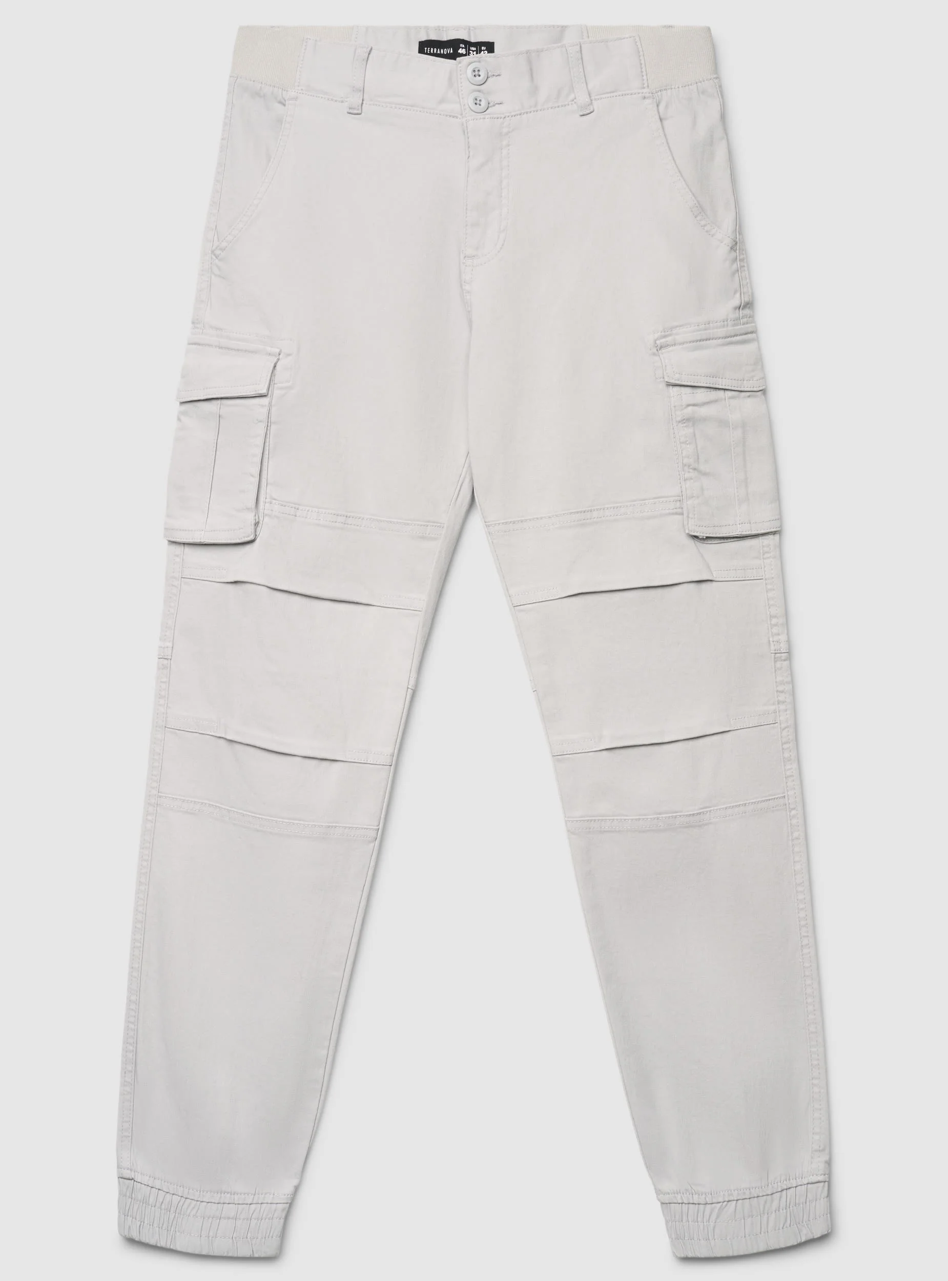 Pantaloni cargo con polsini - Image 5