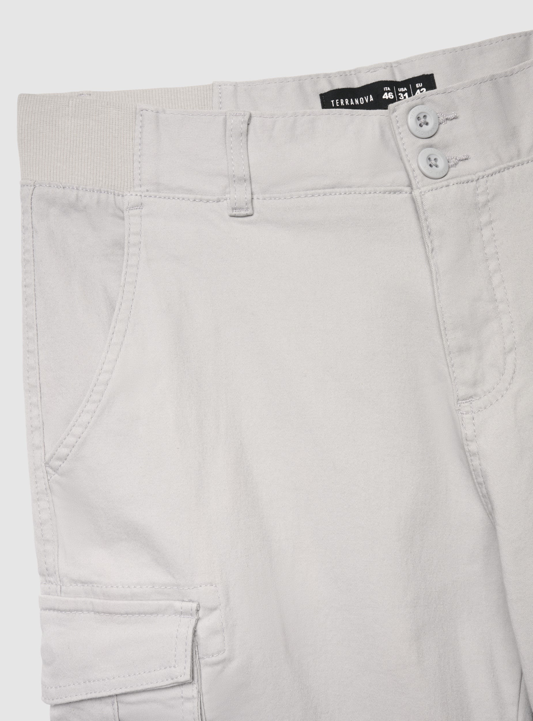 Pantaloni cargo con polsini - Image 7