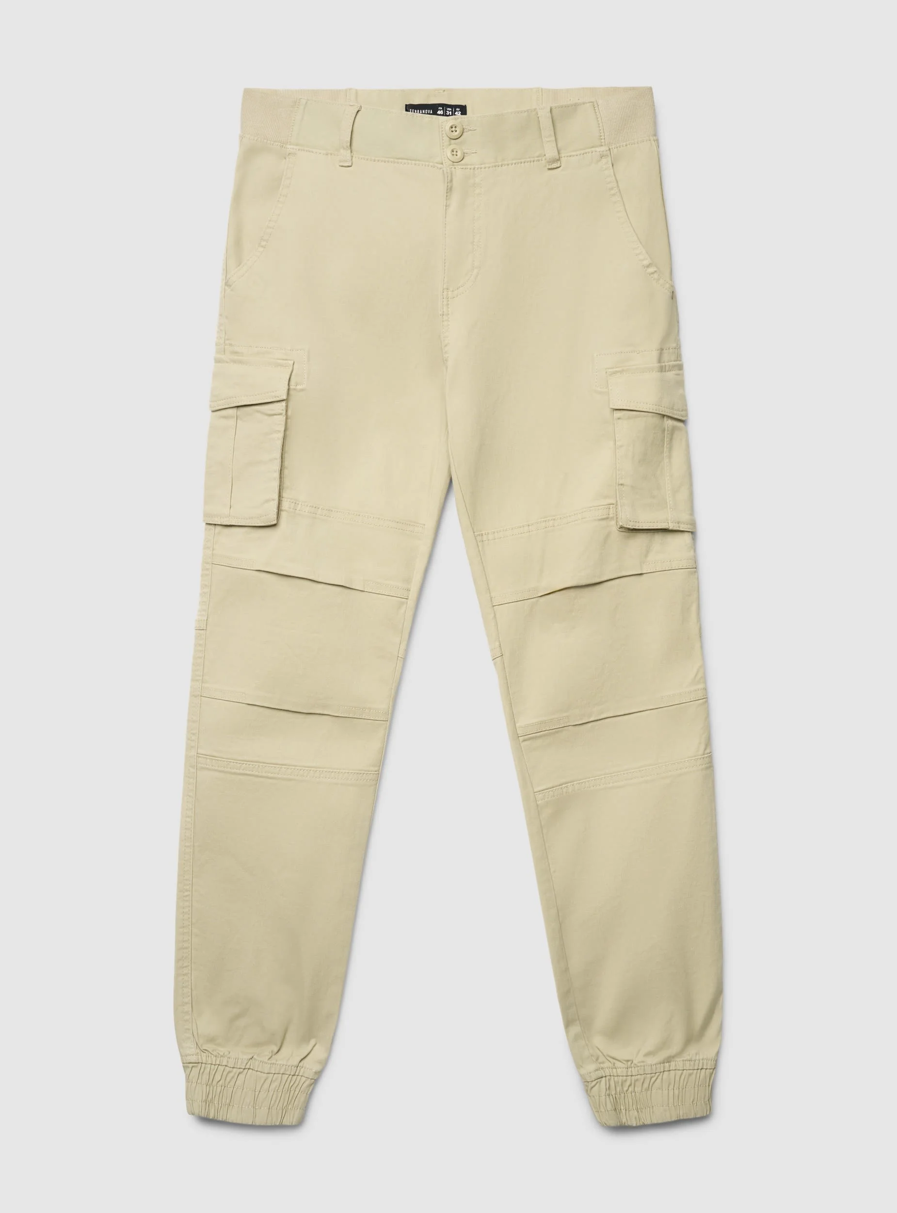 Pantaloni cargo con polsini - Image 5