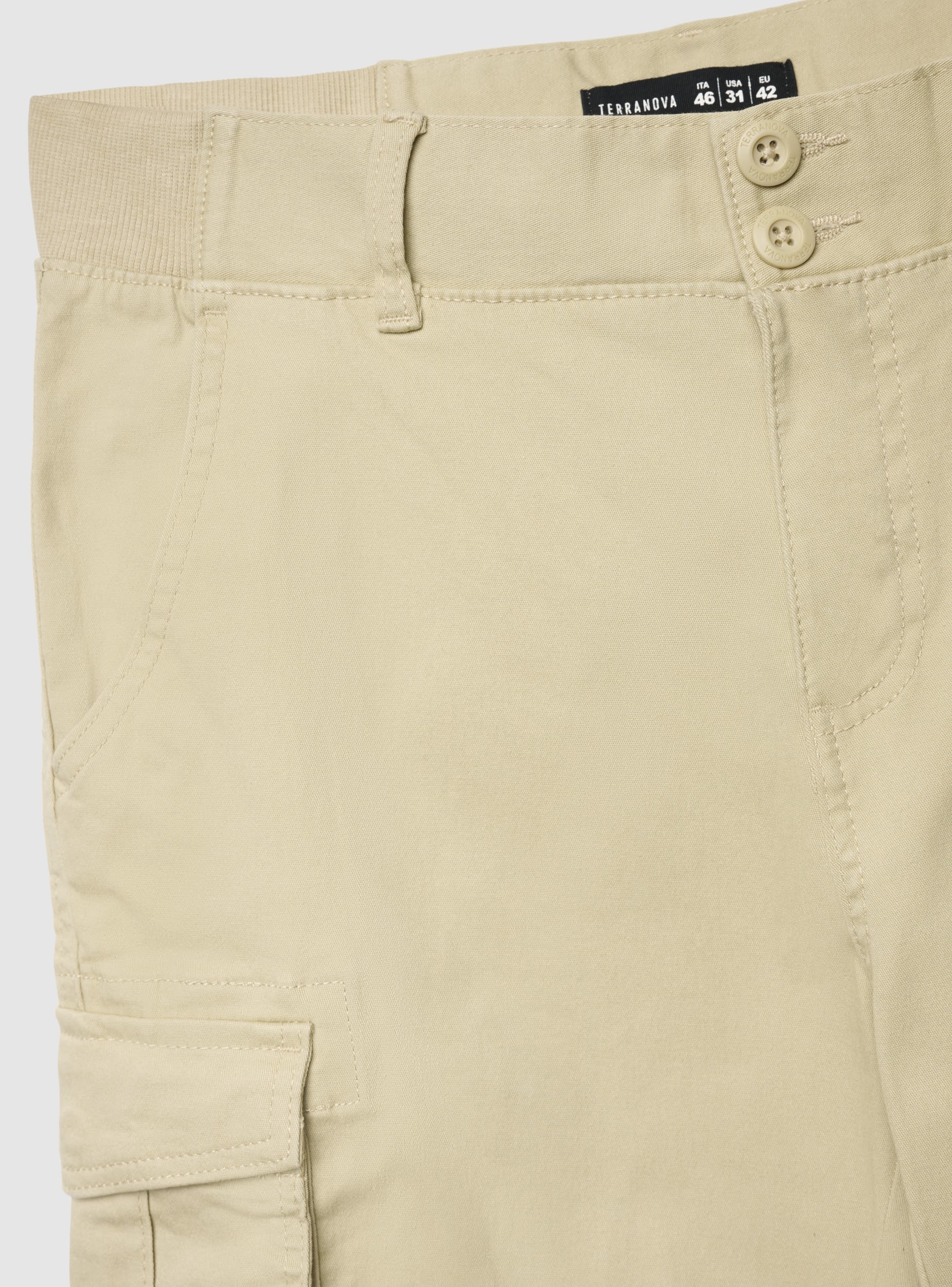 Pantaloni cargo con polsini - Image 7