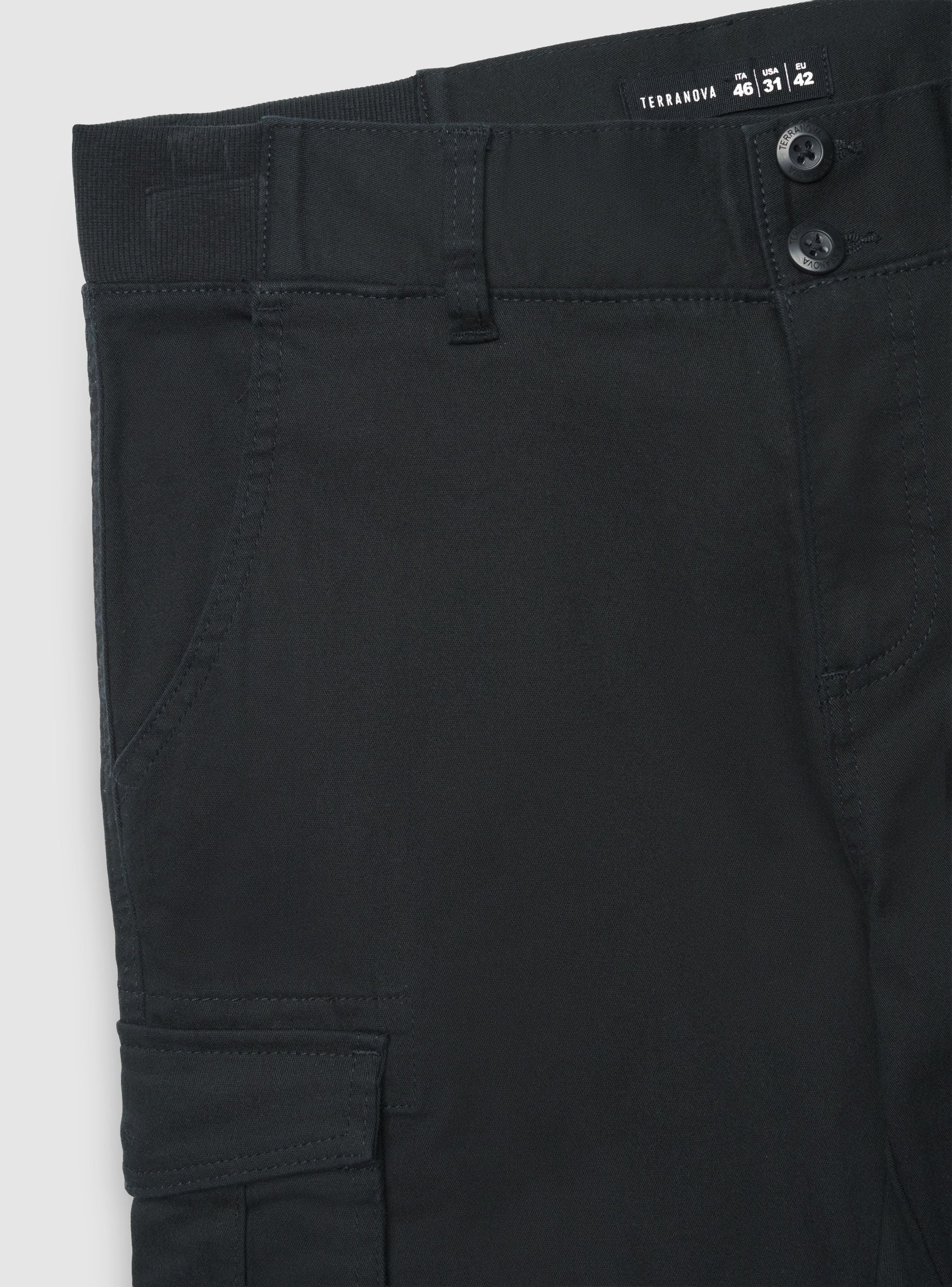 Pantaloni cargo con polsino elastico - Image 7