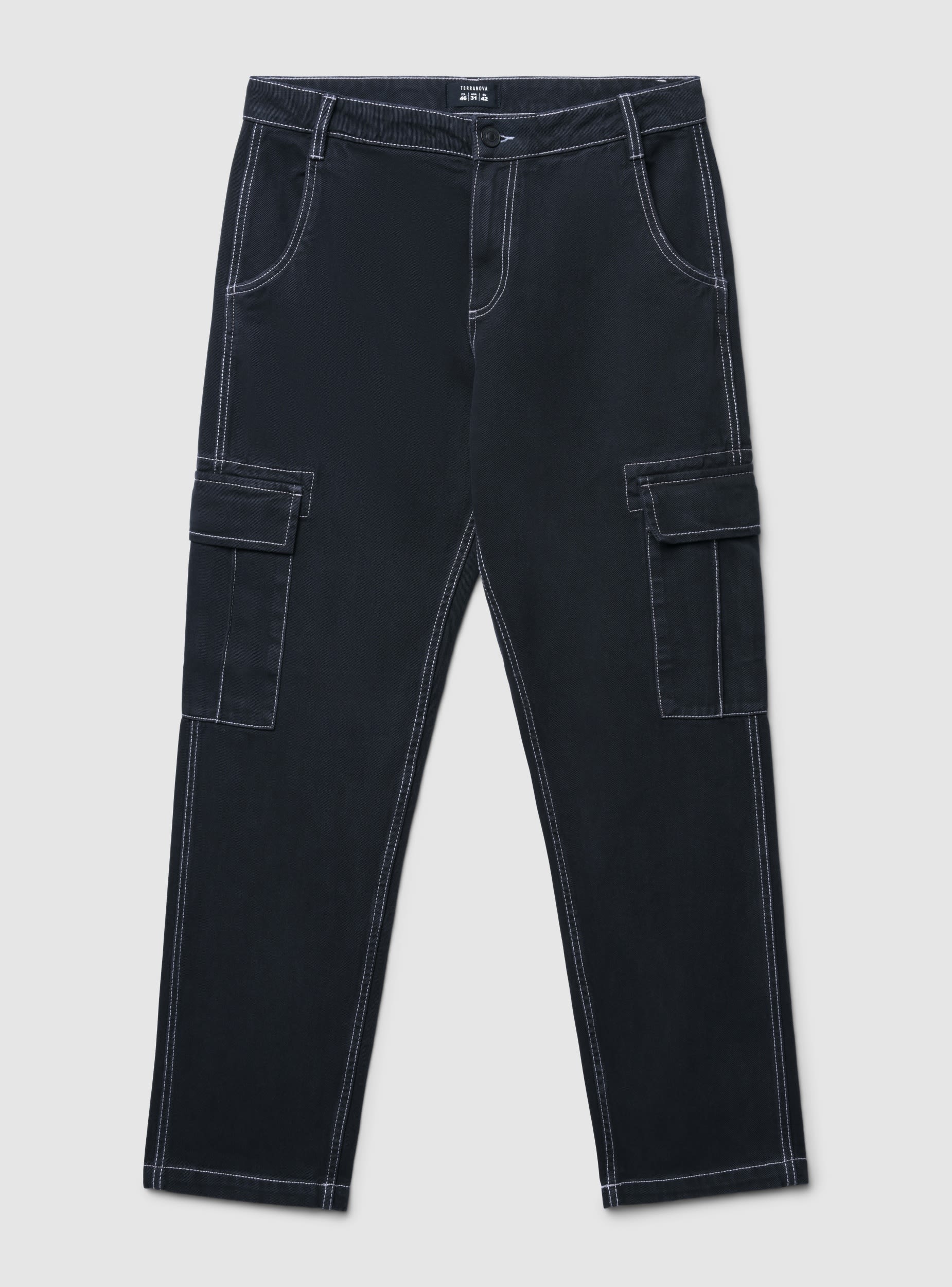 Pantaloni cargo over - Image 6