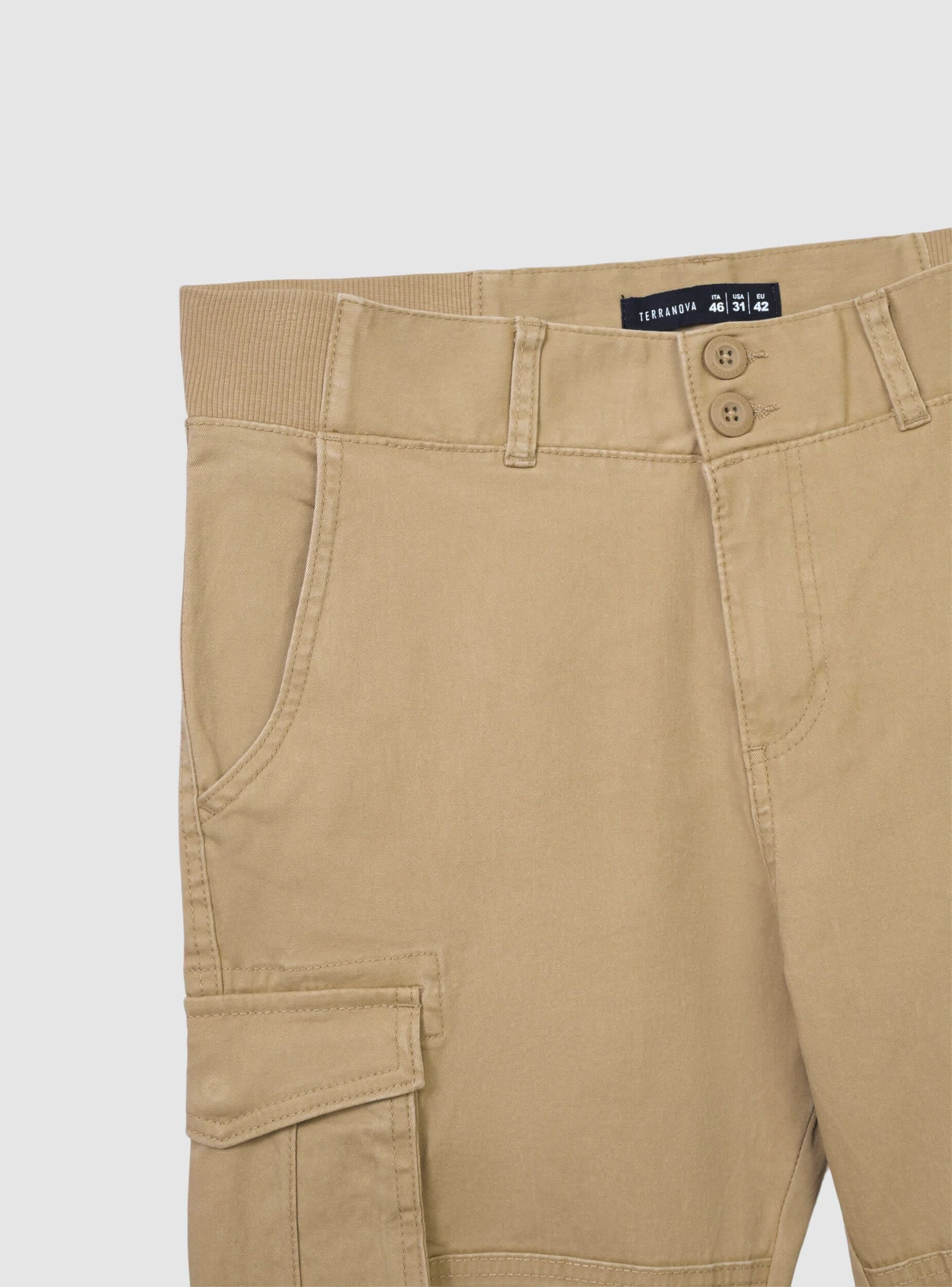Pantaloni cargo skinny con polsini - Image 4
