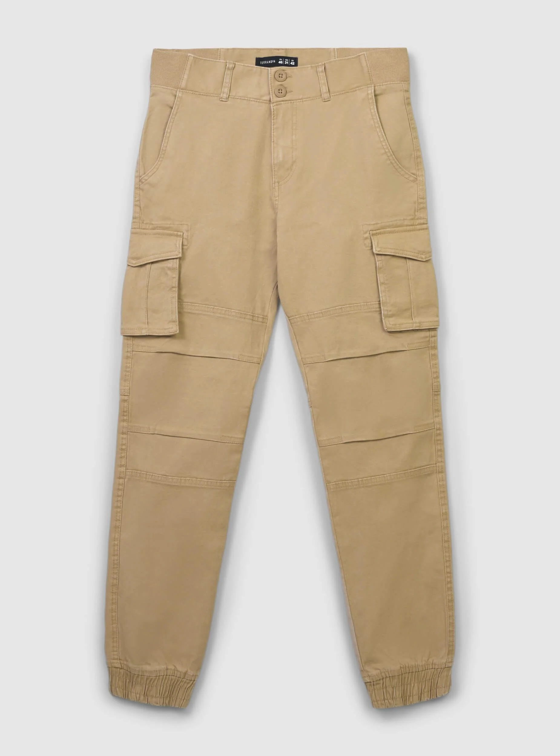 Pantaloni cargo skinny con polsini - Image 5