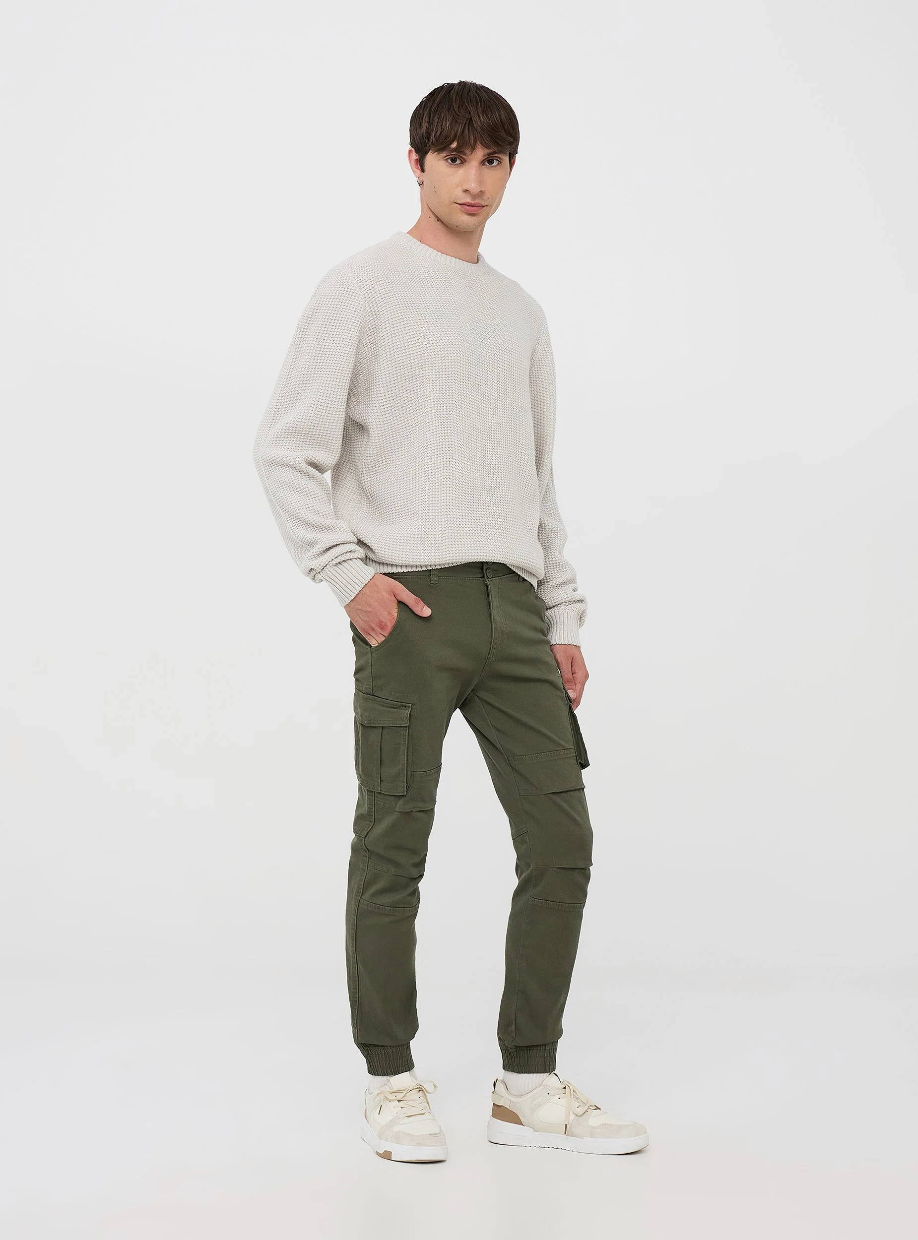 Pantaloni cargo skinny