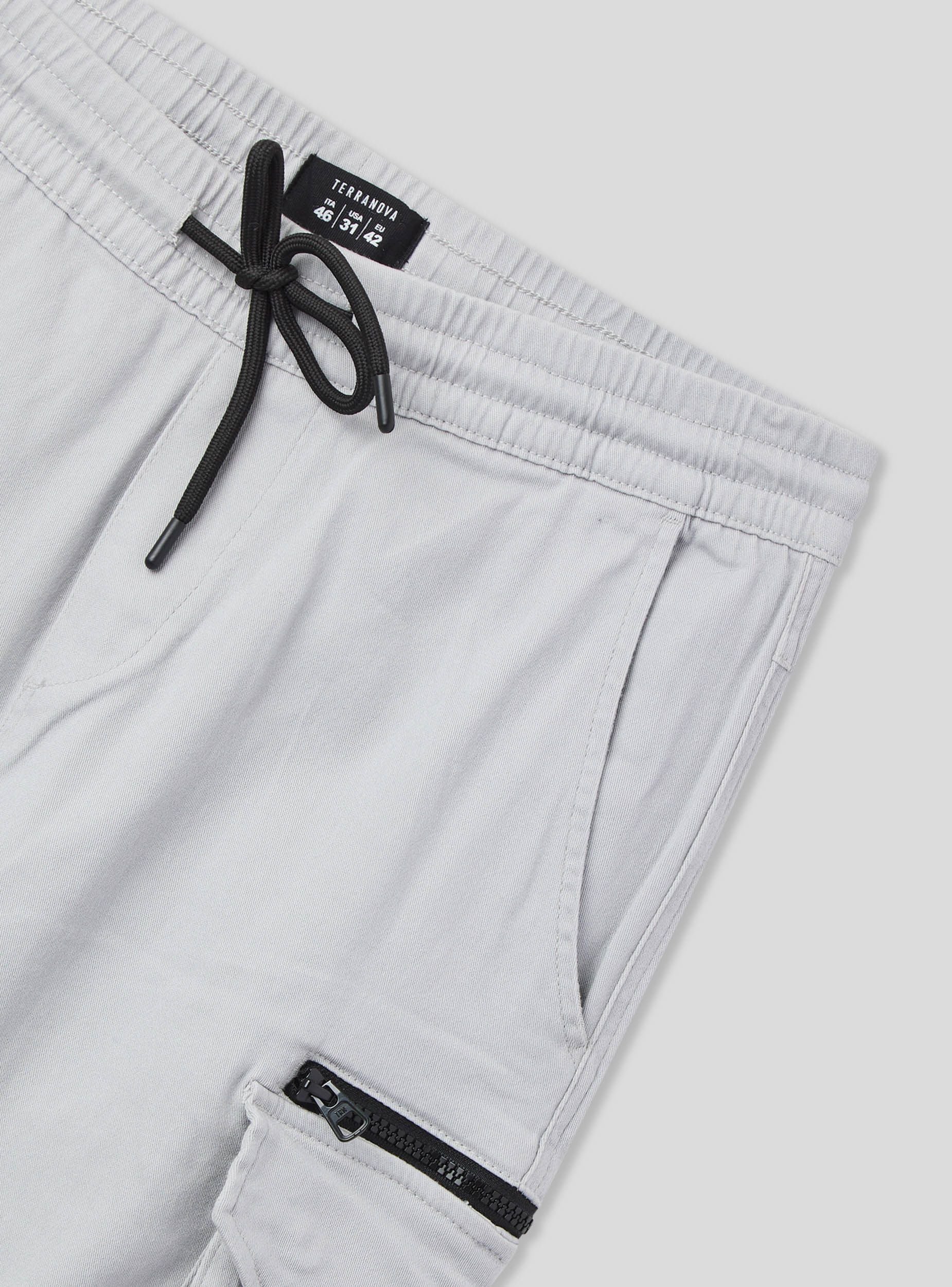 Pantaloni cargo tecnici con coulisse - Image 6