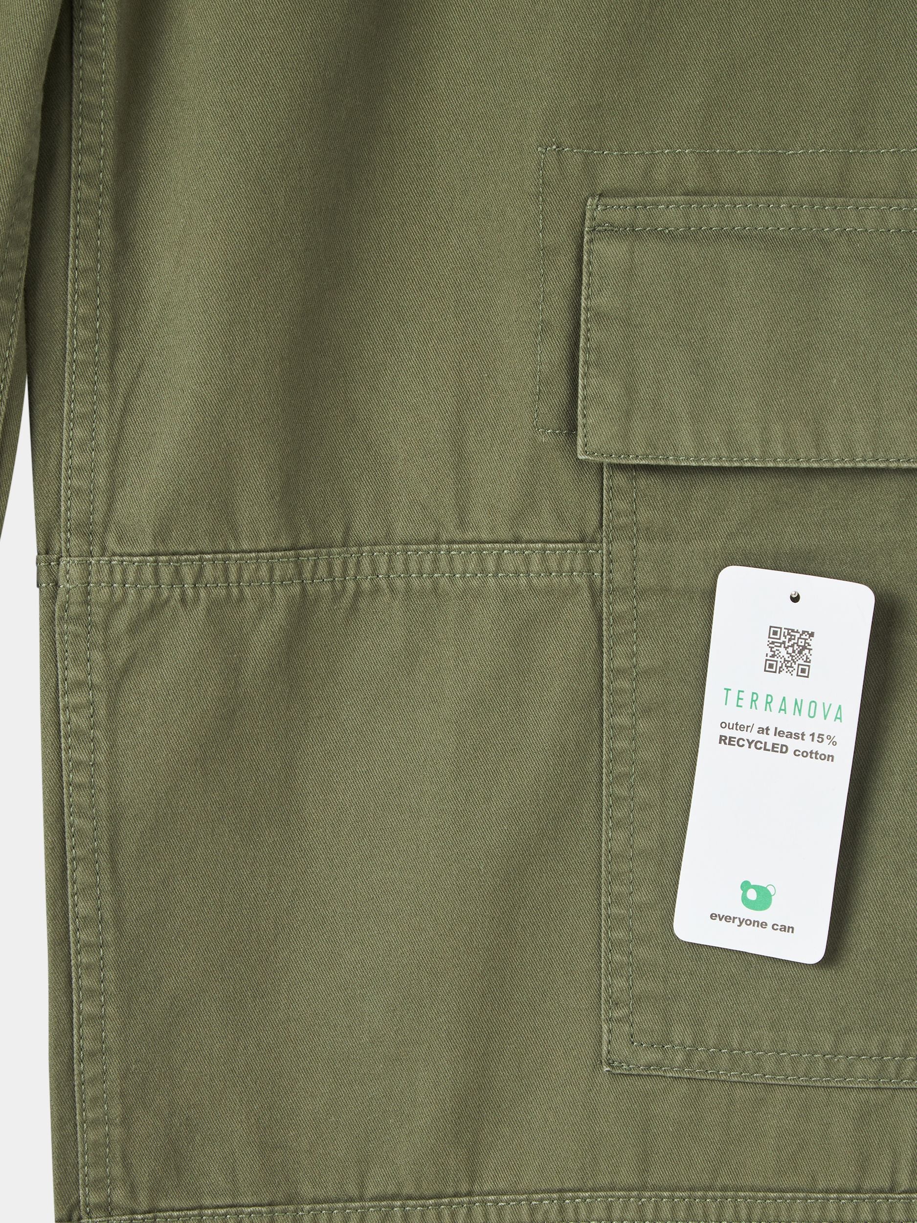 Pantaloni cargo tinta unita - Image 6