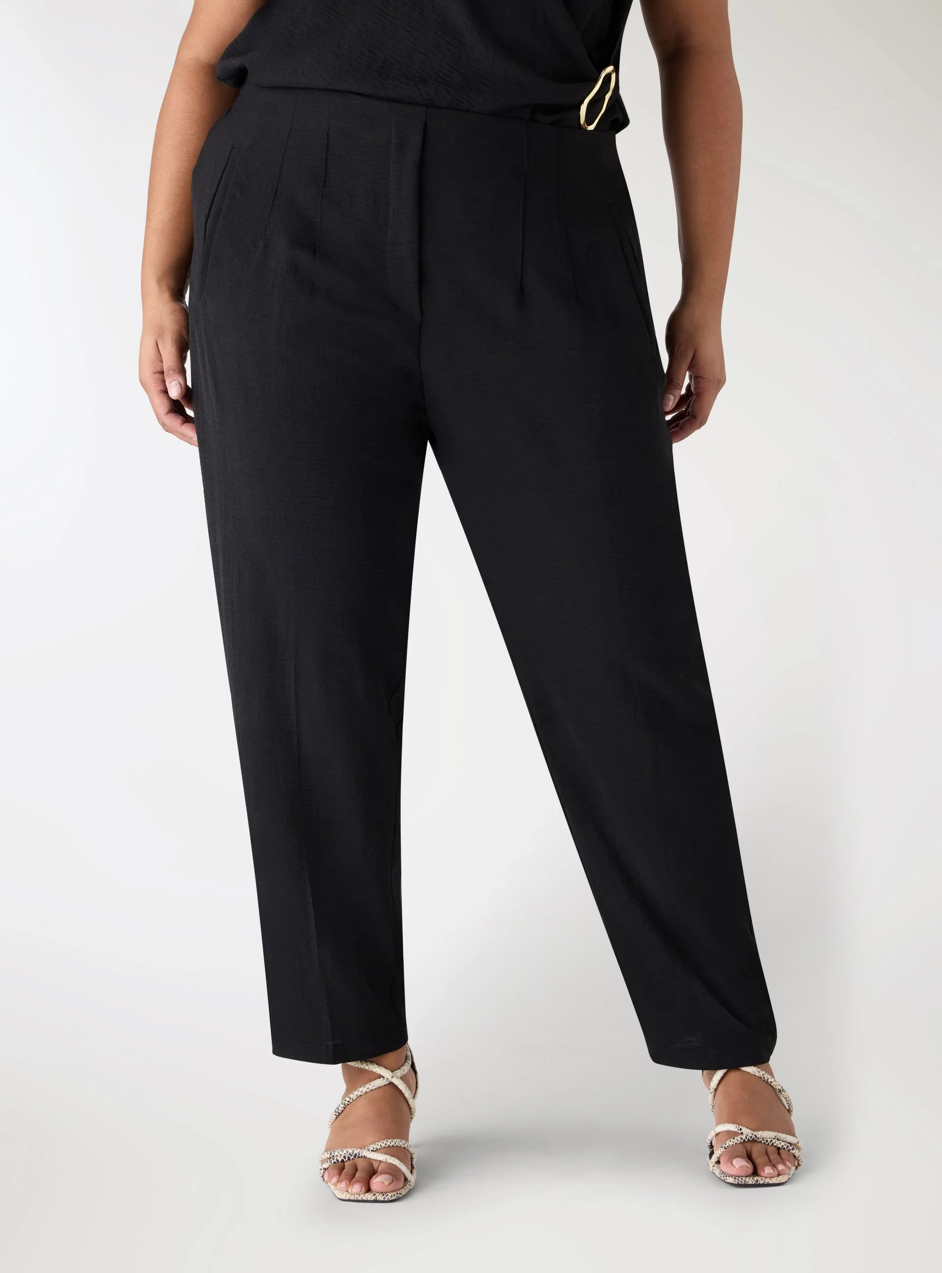 Pantaloni chino a tinta unita - Image 3