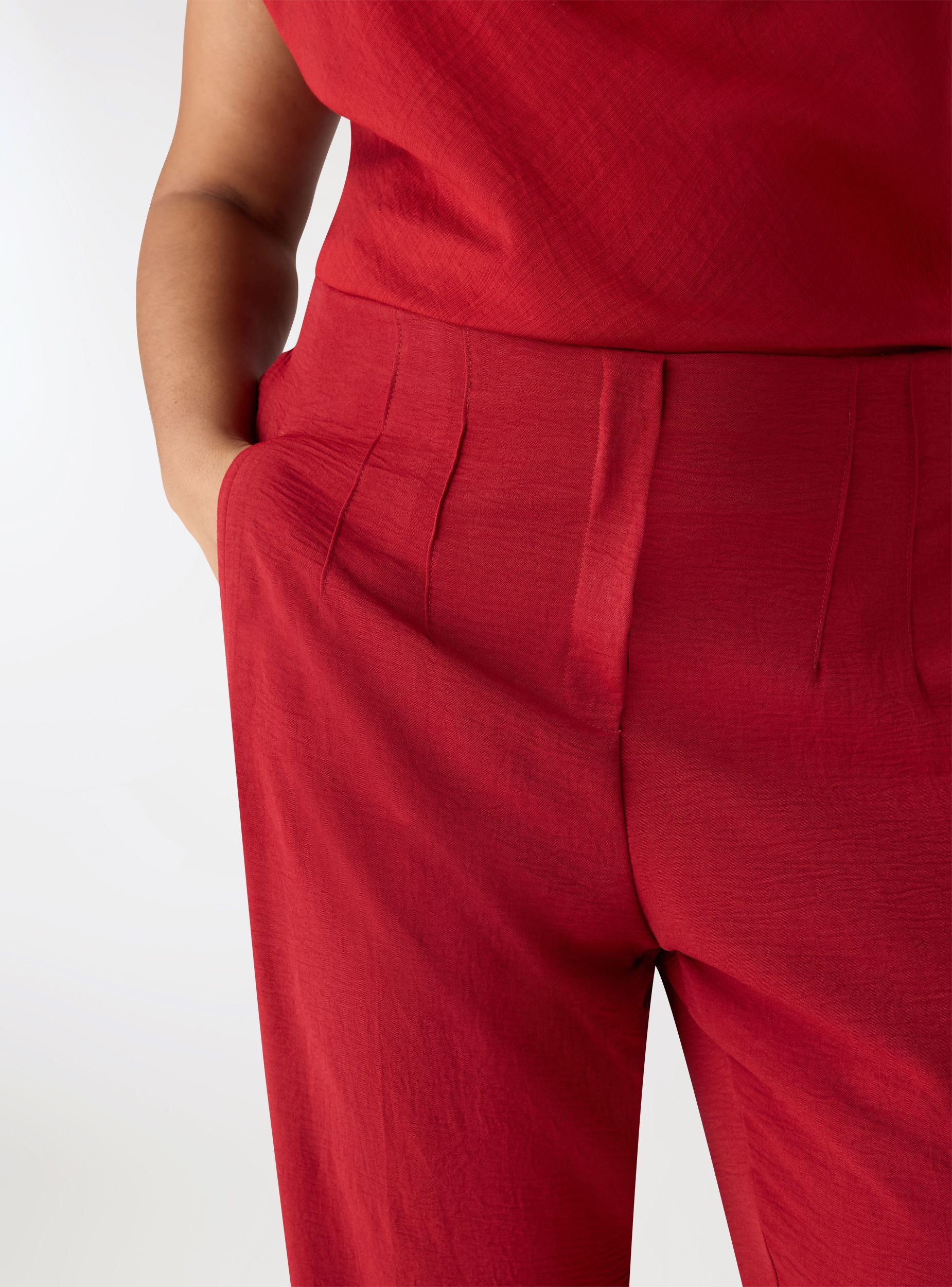 Pantaloni chino a tinta unita - Image 4