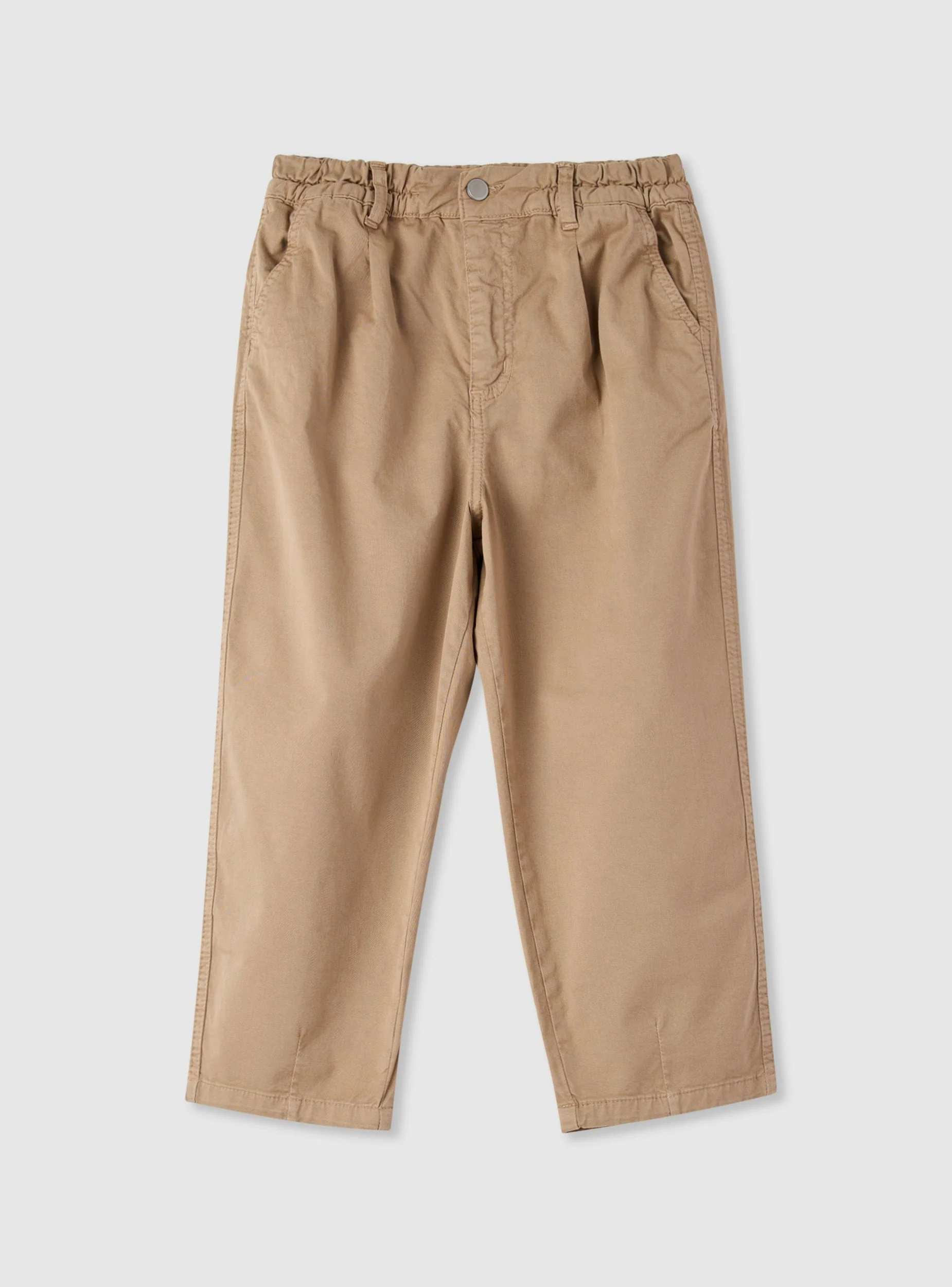 Pantaloni chino con vita elasticizzata