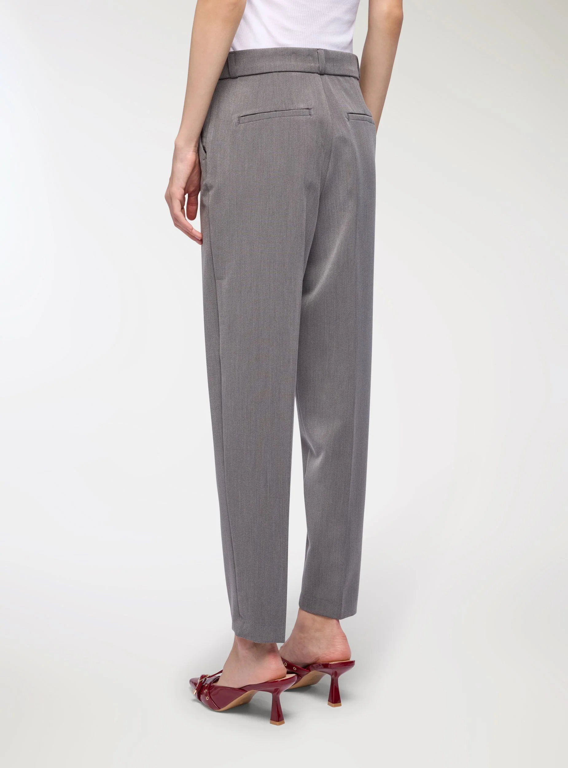 Pantaloni chino in tessuto caldo - Image 4