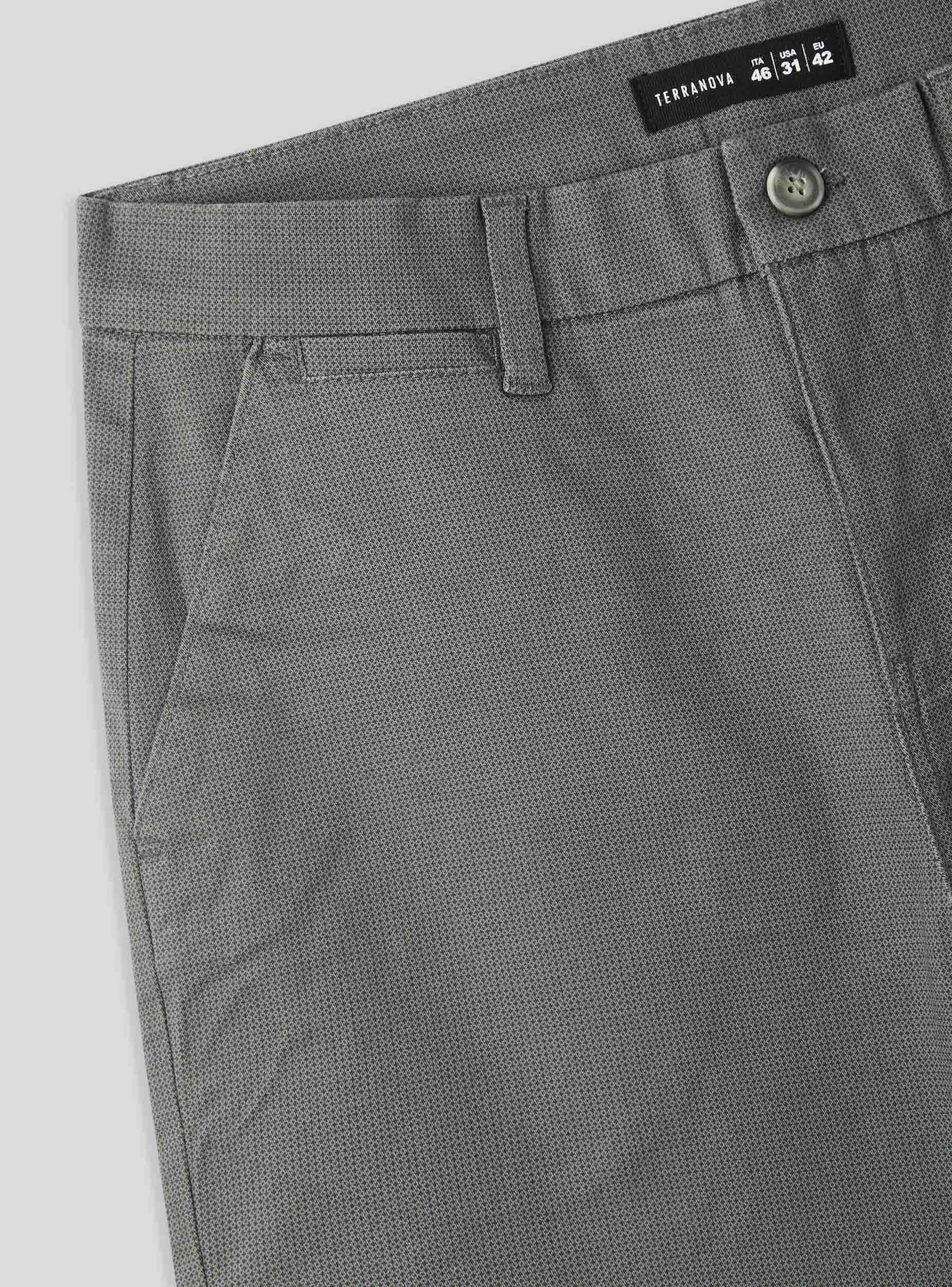 Pantaloni chino skinny microfantasia - Image 2