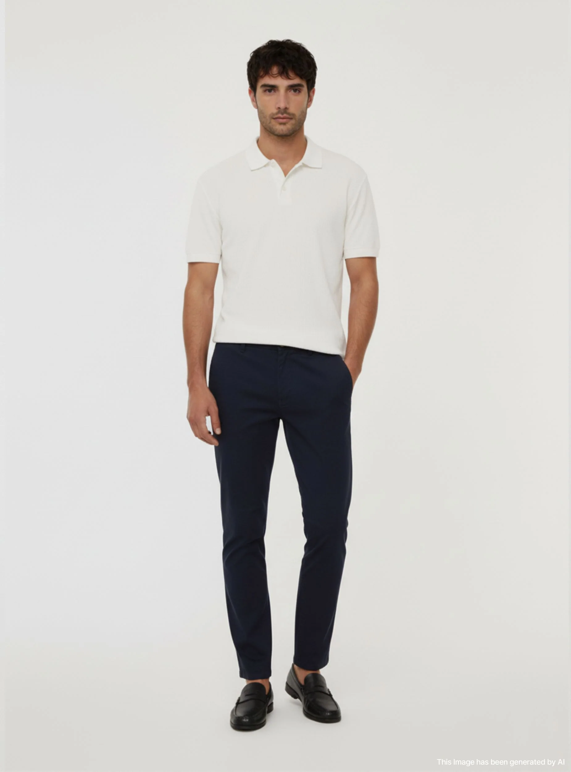 Pantaloni chino skinny - Image 2