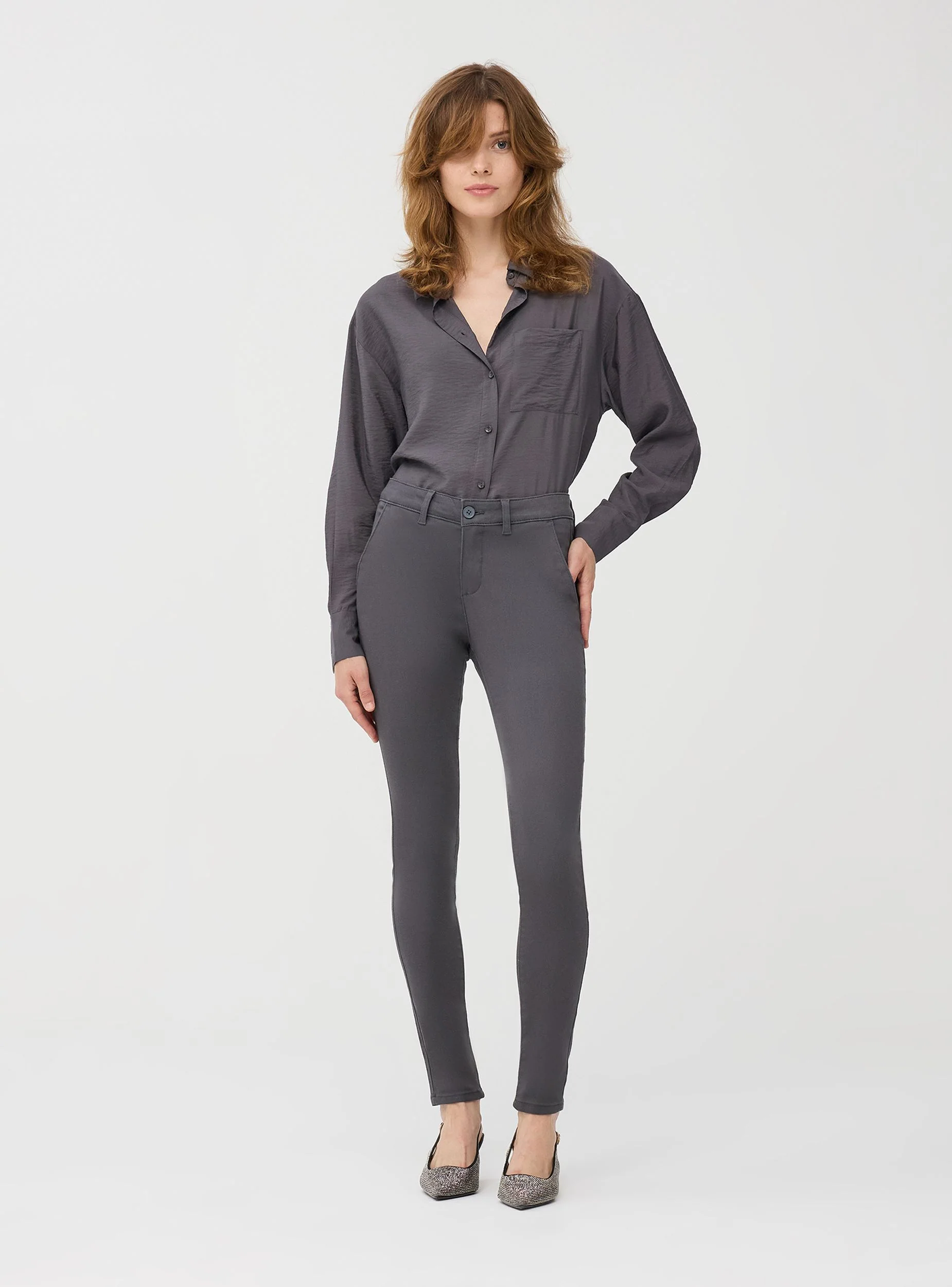 Pantaloni chino skinny - Image 2