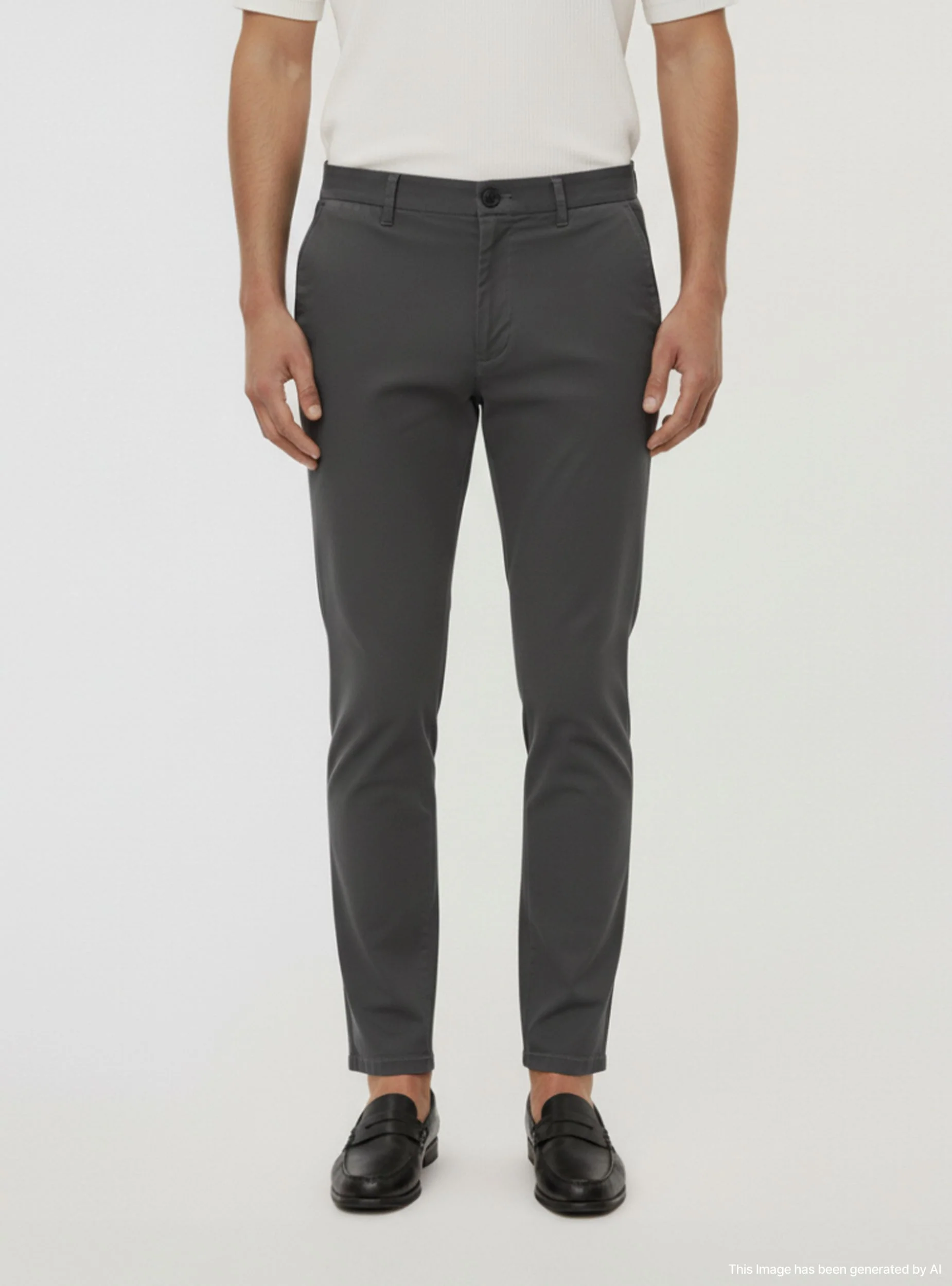 Pantaloni chino skinny - Image 3