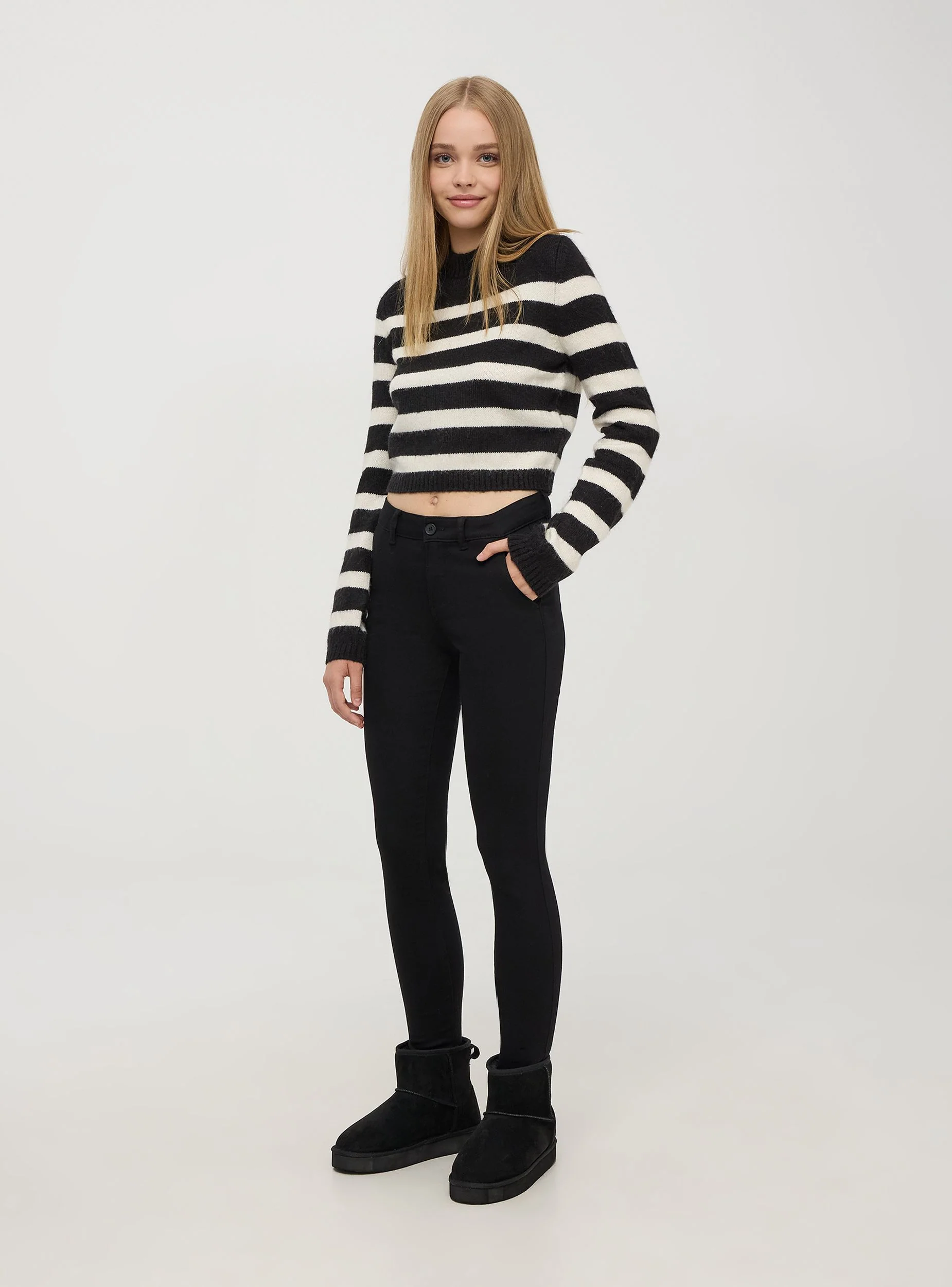 Pantaloni chino skinny - Image 3
