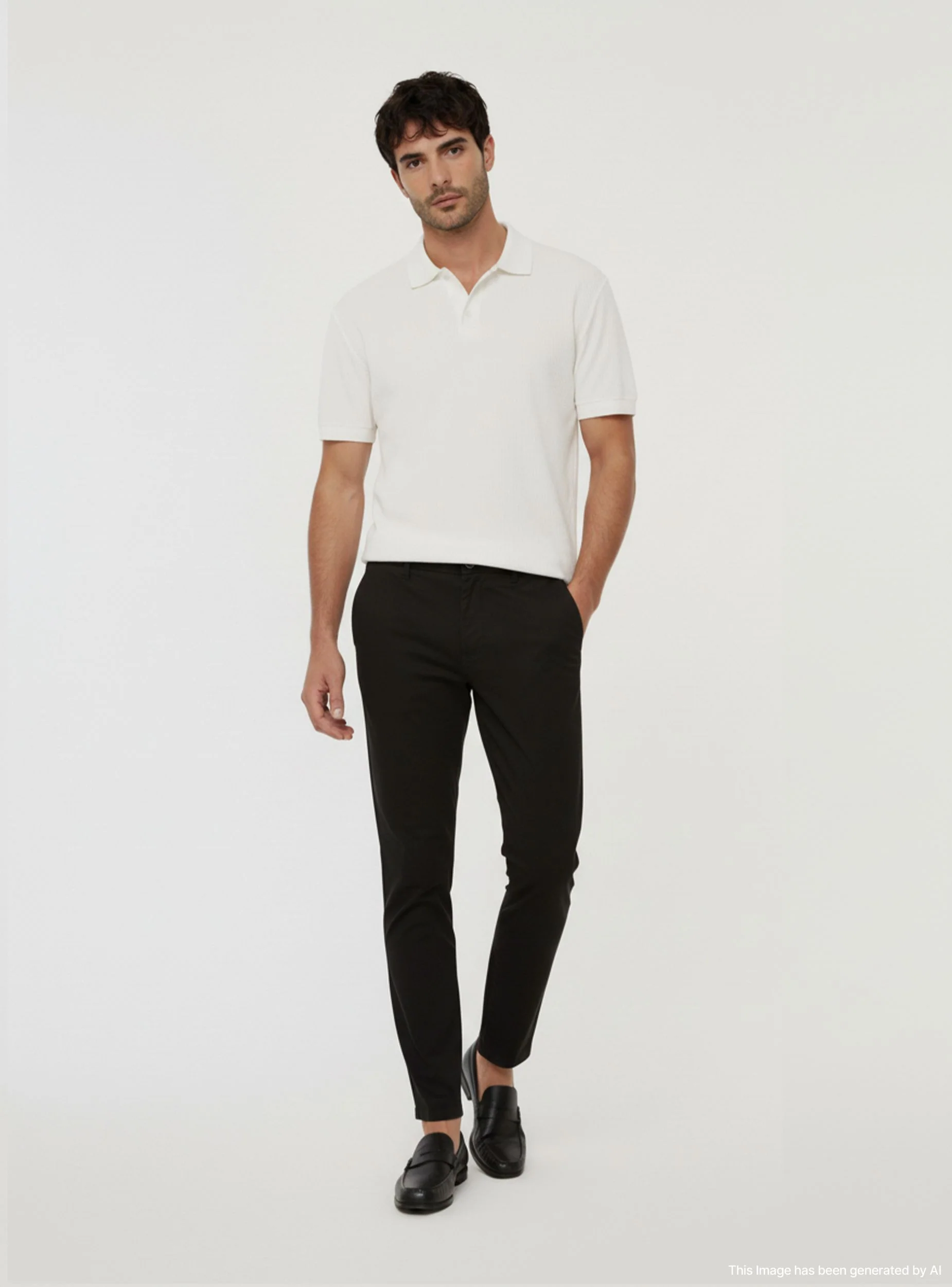 Pantaloni chino skinny - Image 3