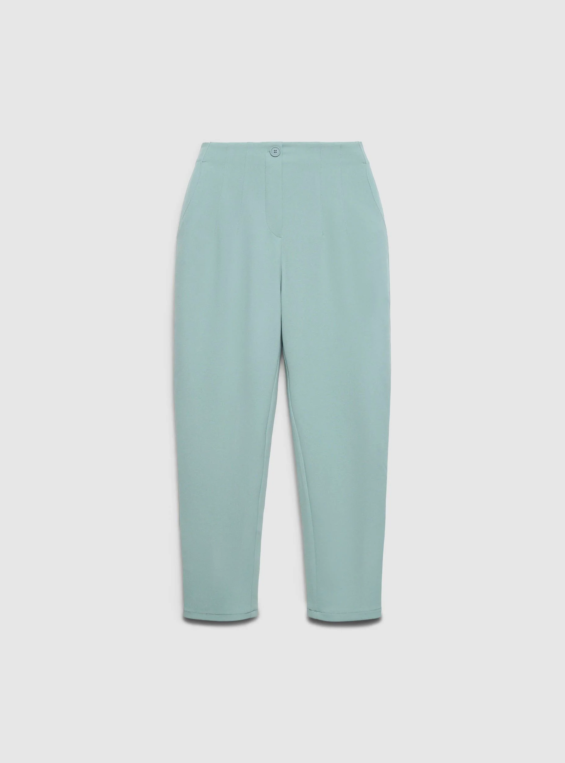 Pantaloni chino tinta unita con elastico - Image 5