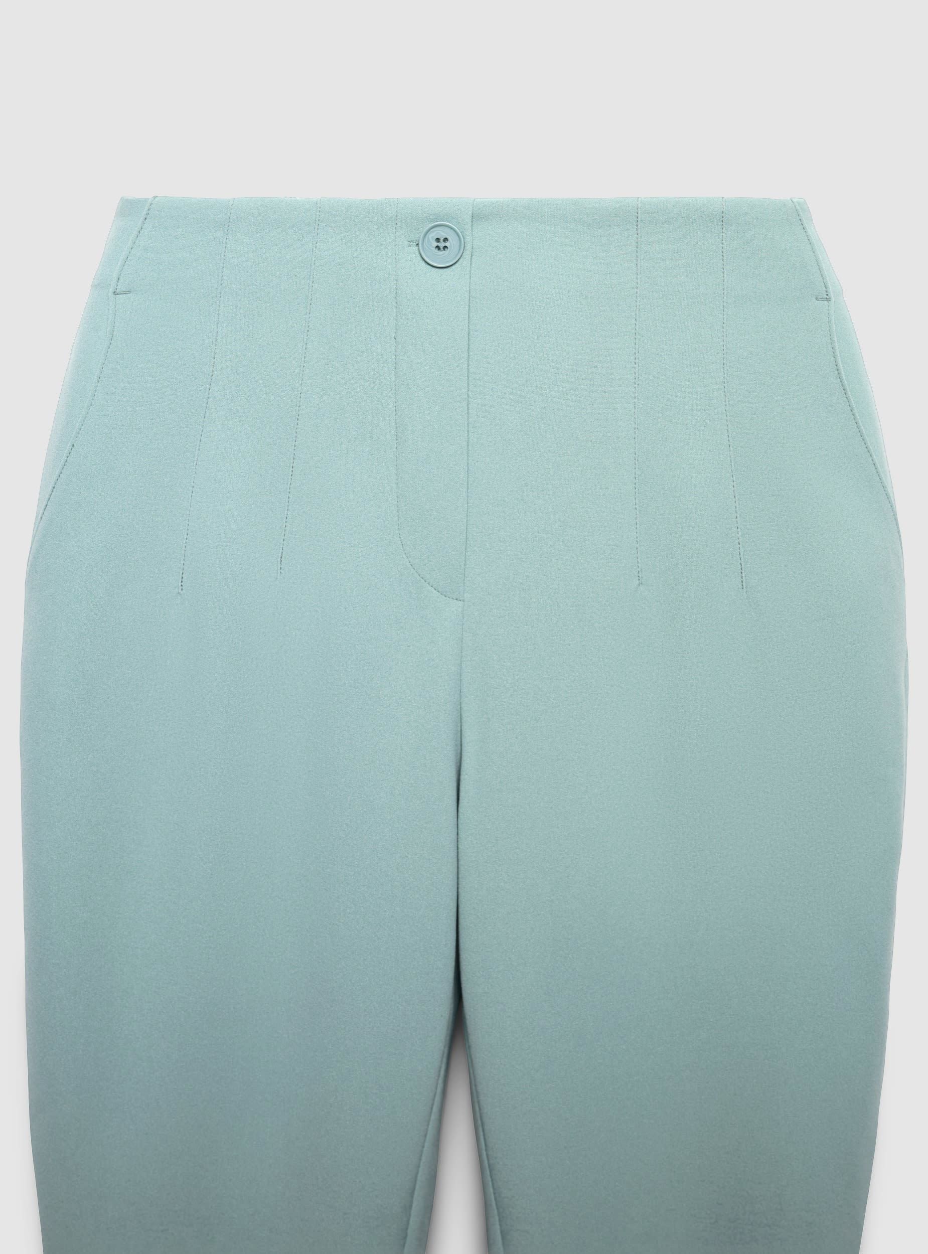 Pantaloni chino tinta unita con elastico - Image 7