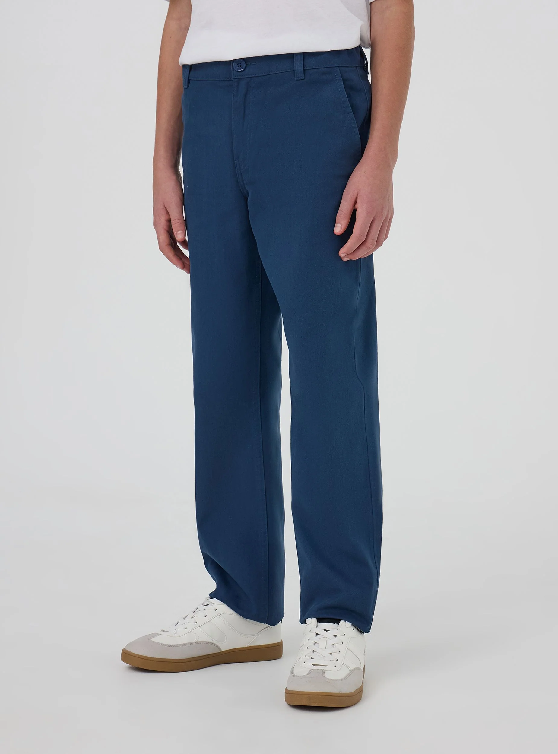 Pantaloni chino tinta unita - Image 3
