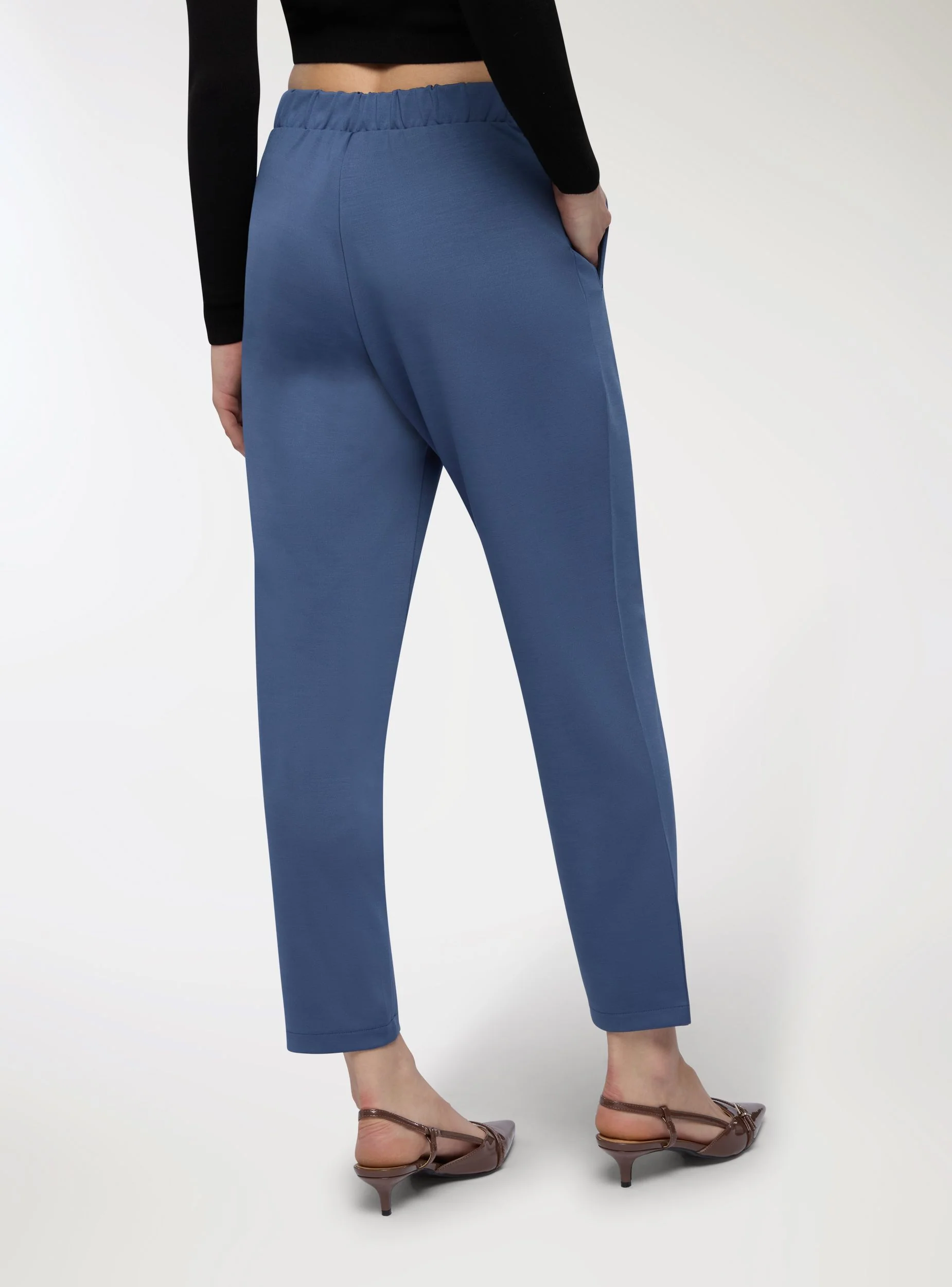 Pantaloni chino tinta unita - Image 4