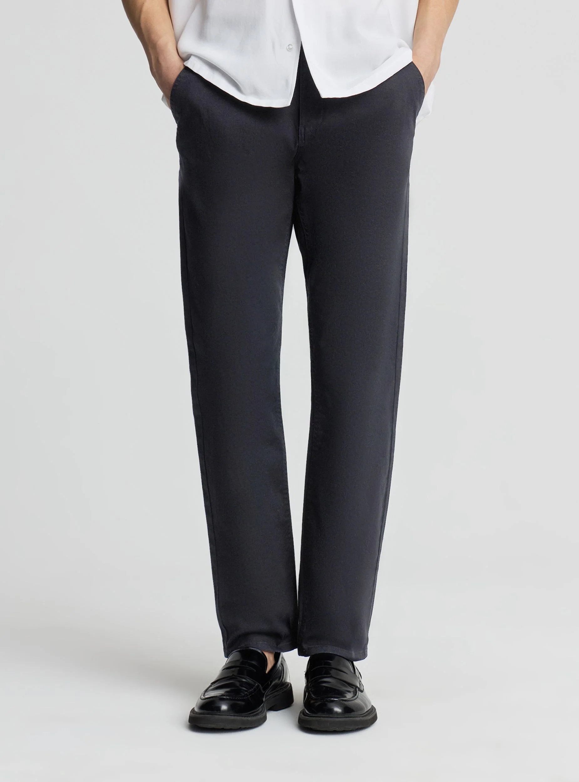 Pantaloni chino tinta unita - Image 2