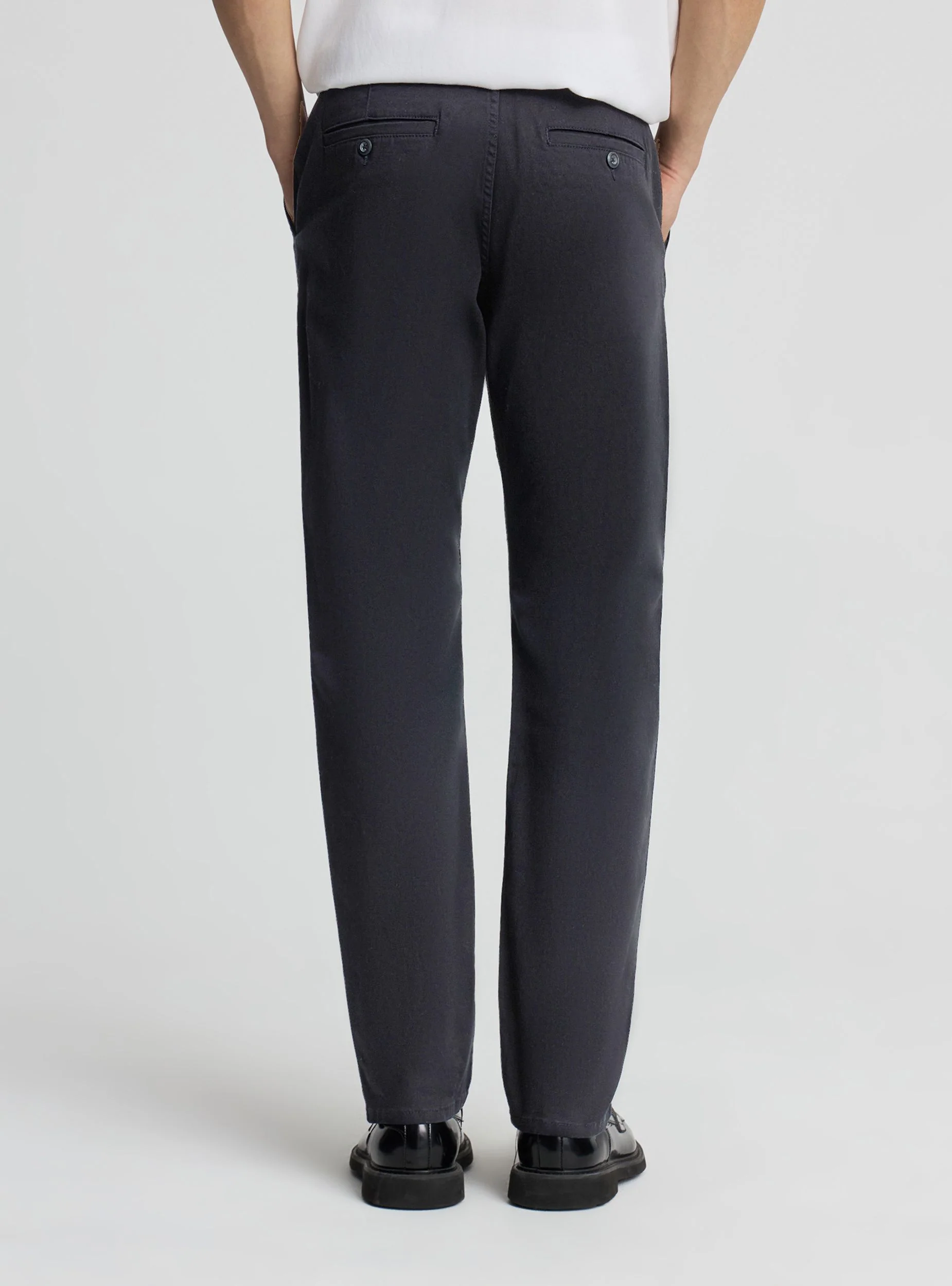 Pantaloni chino tinta unita - Image 3