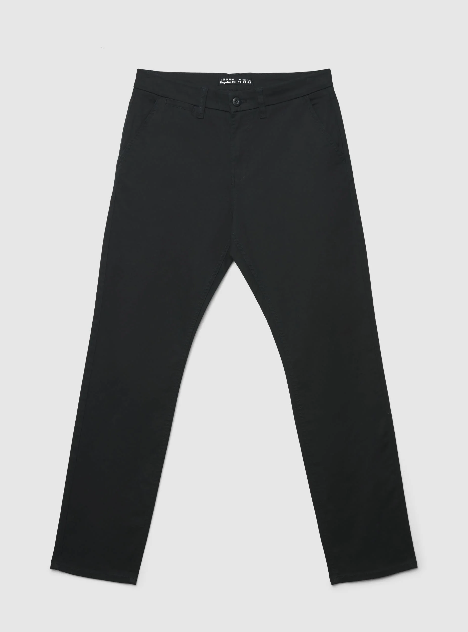 Pantaloni chino tinta unita - Image 4
