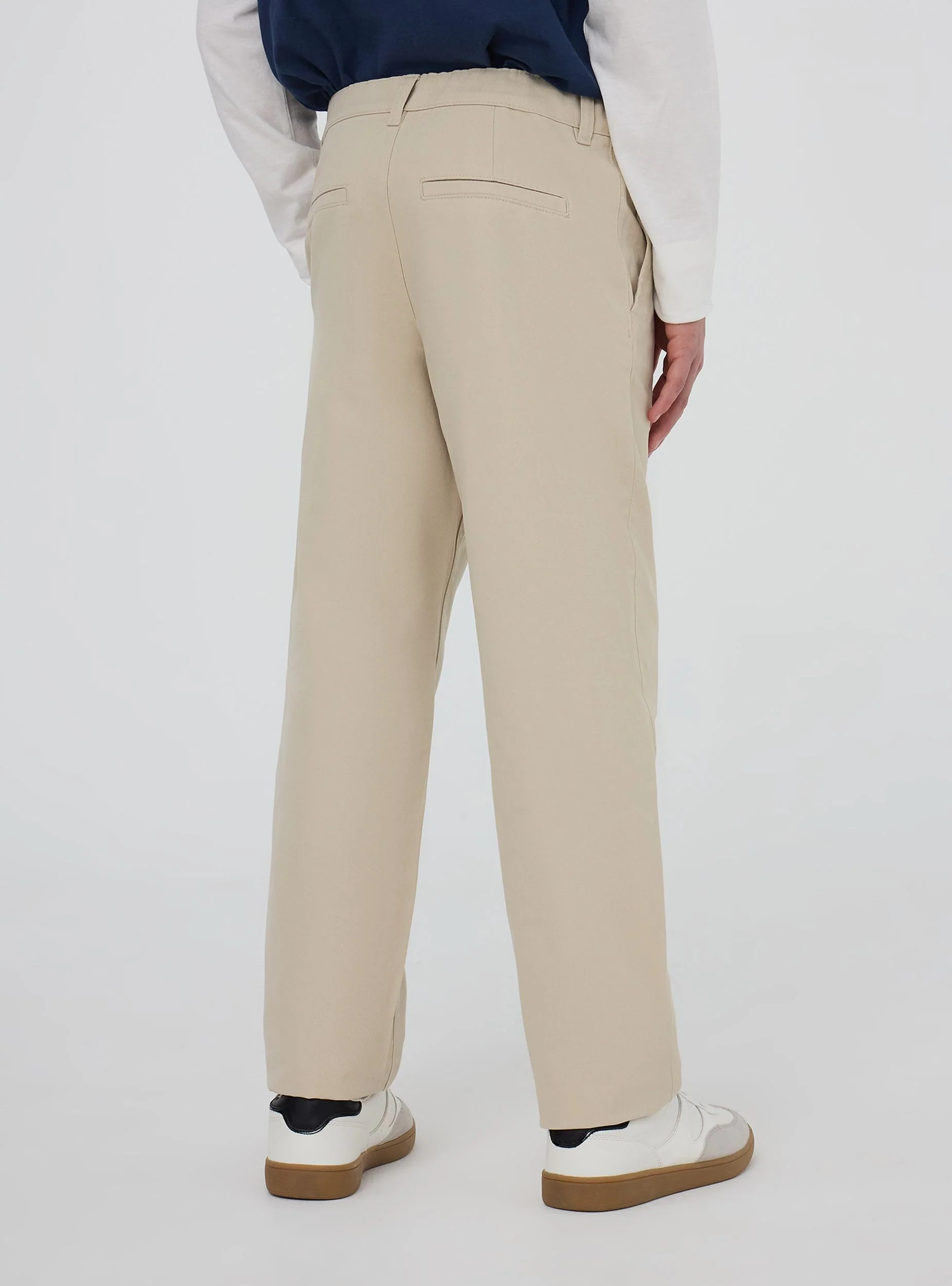 Pantaloni chino tinta unita - Image 2