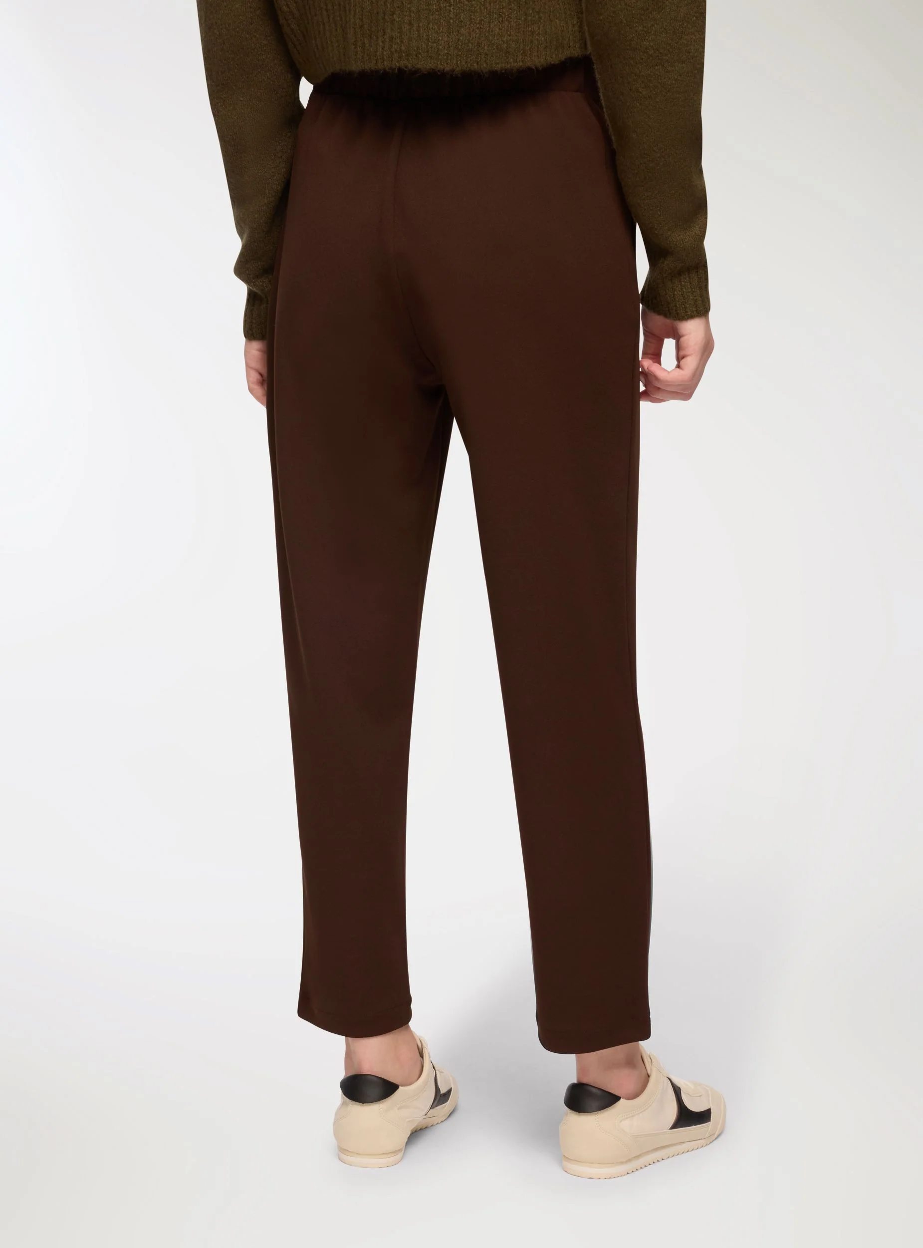 Pantaloni chino tinta unita
