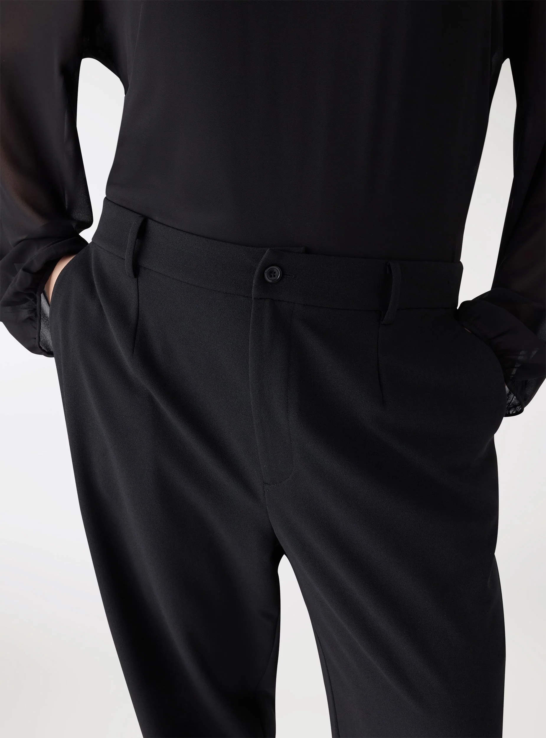 Pantaloni chino tinta unita - Image 3