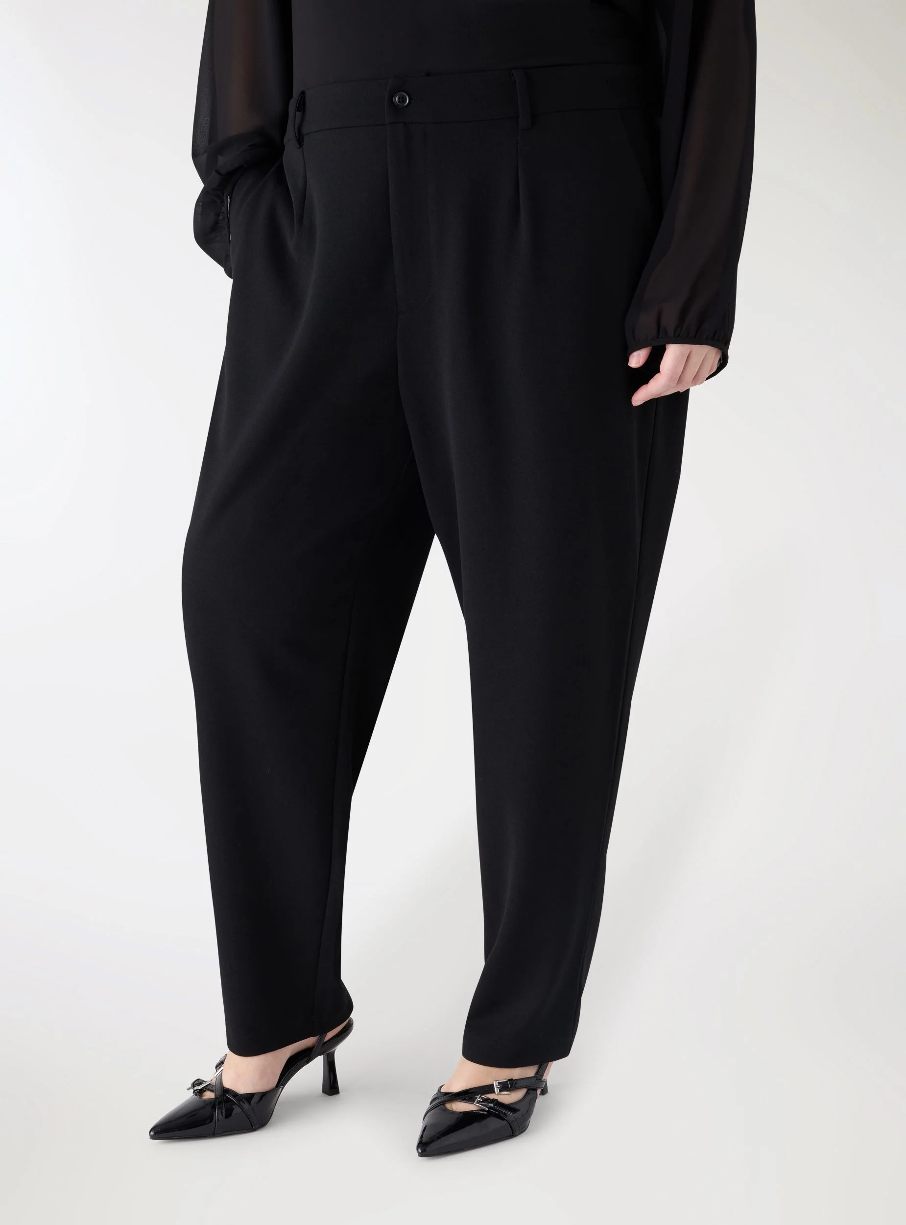 Pantaloni chino tinta unita - Image 4