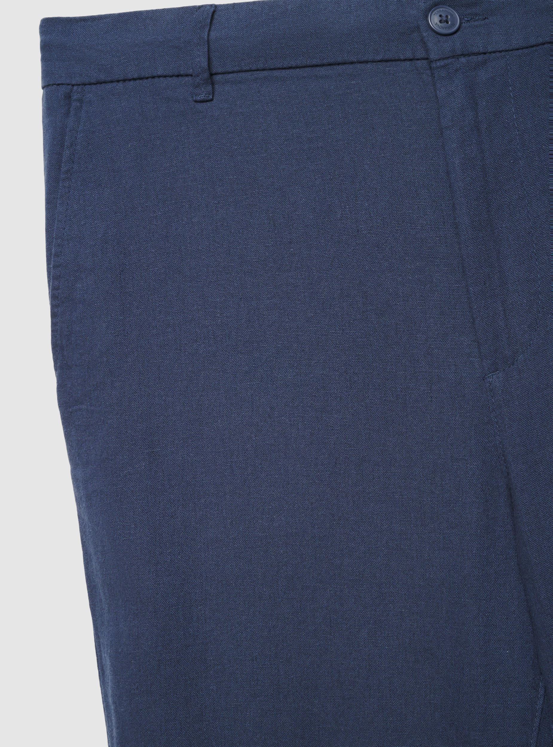 Pantaloni chinos a tinta unita con elastico in vita - Image 6