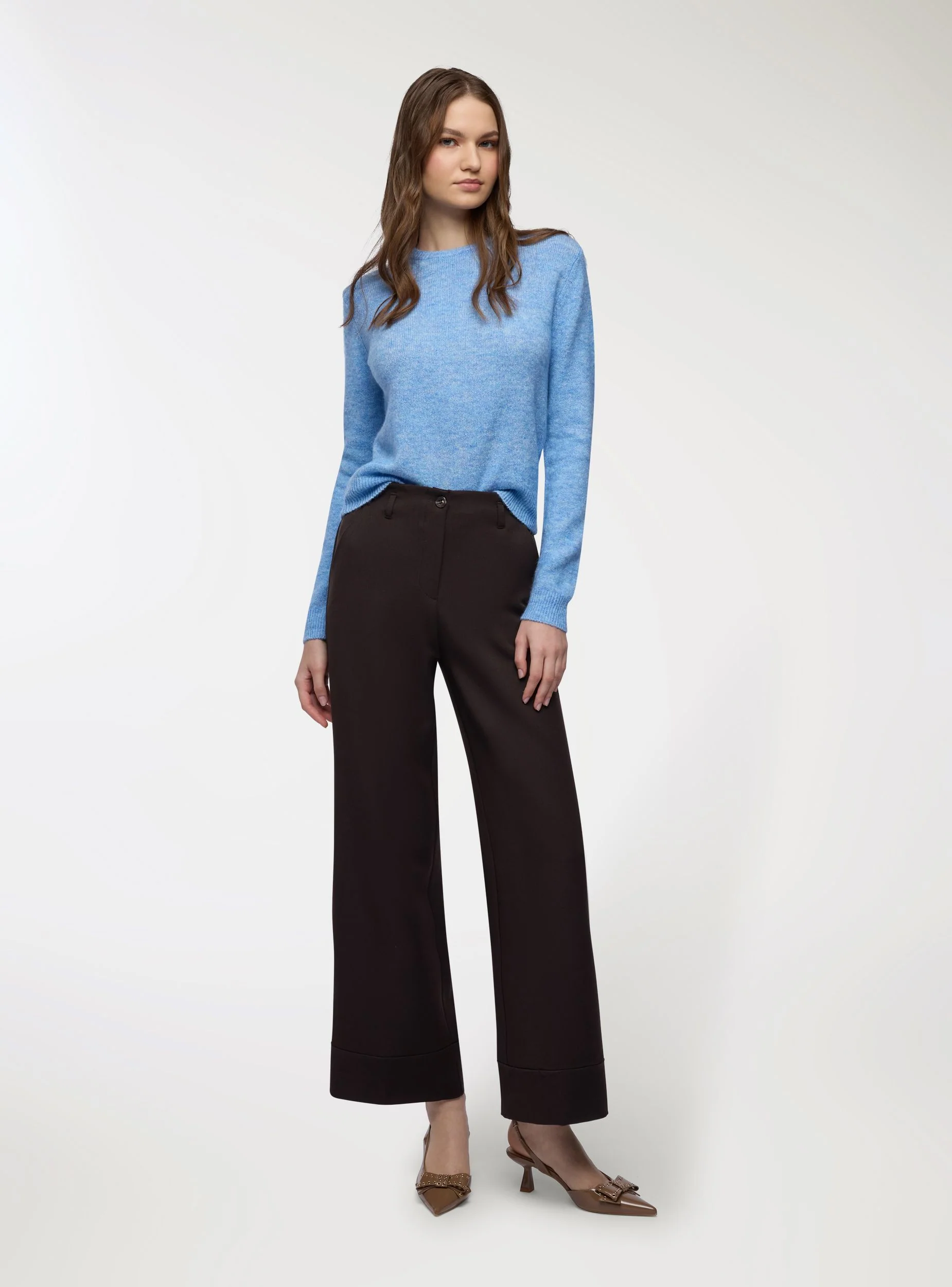 Pantaloni con risvolto - Image 3
